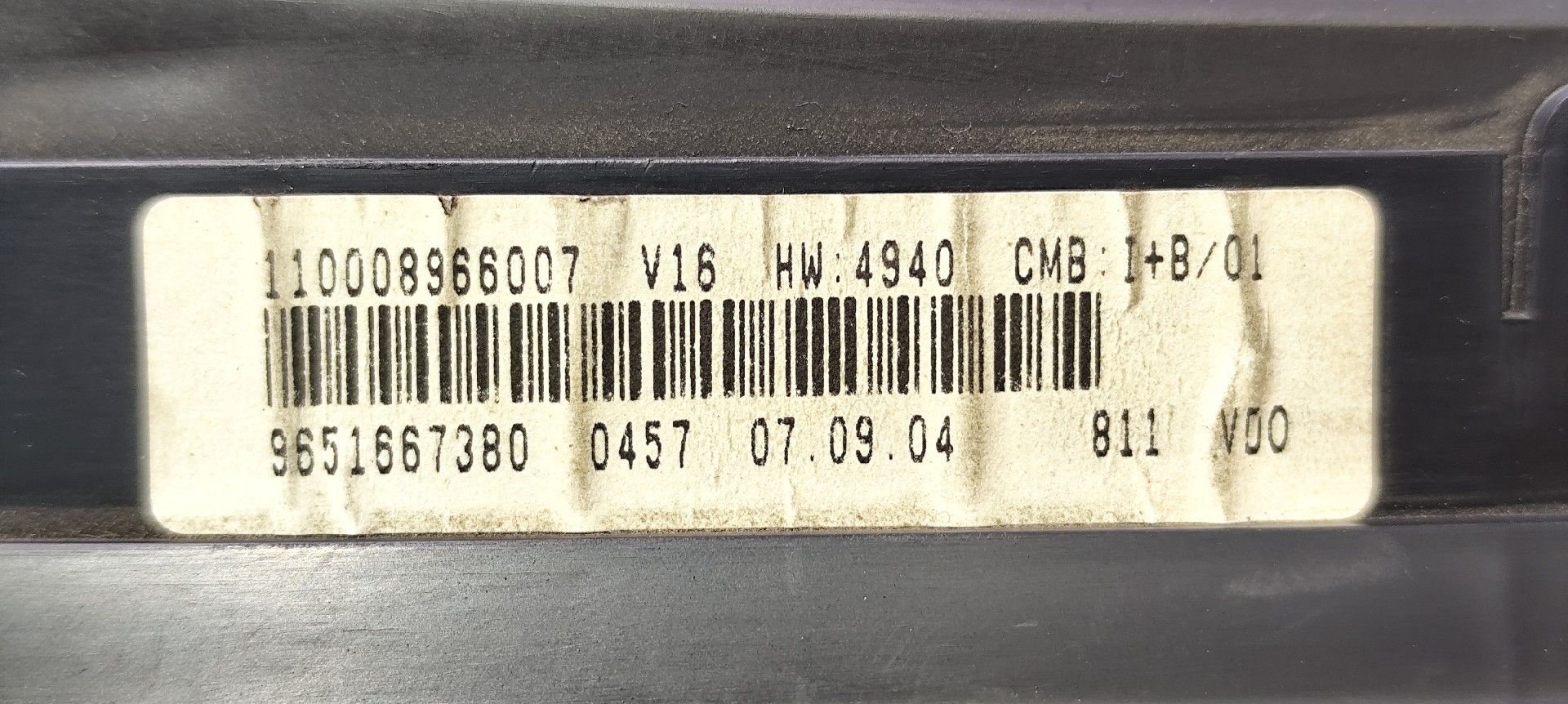 Quadrante CITROEN XSARA PICASSO (N68) | 99 - 12 Imagem-3