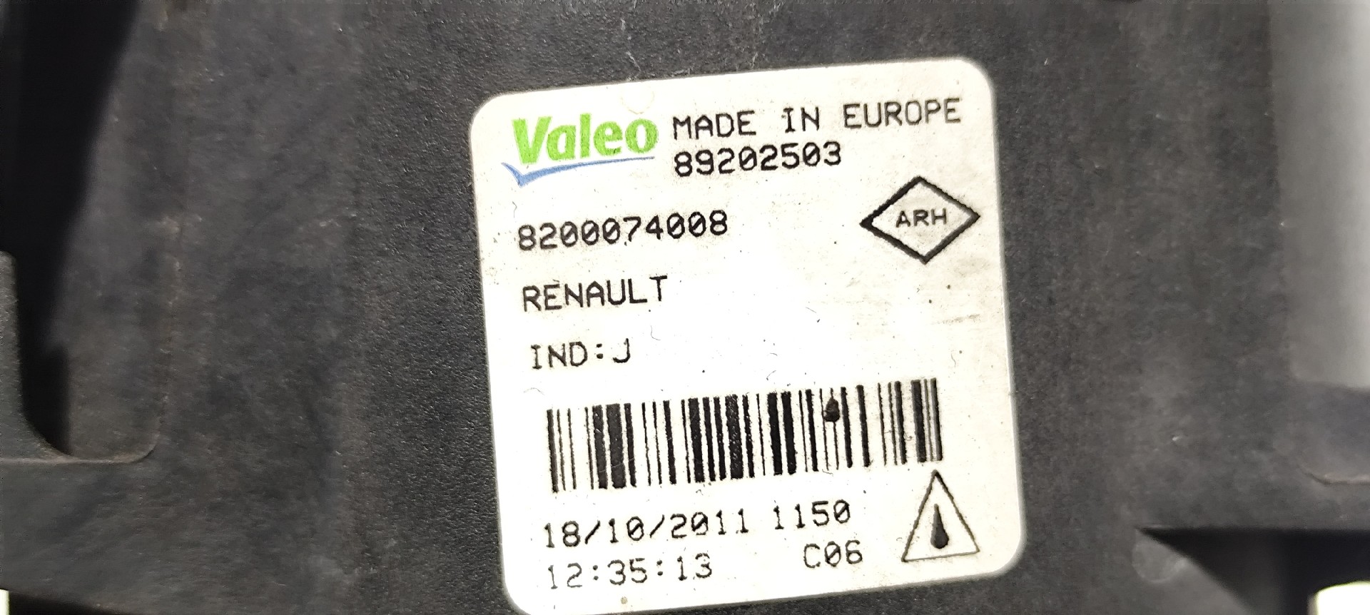 Farol de Nevoeiro Direito RENAULT MEGANE III Coupé (DZ0/1_) | 08 -  Imagem-4