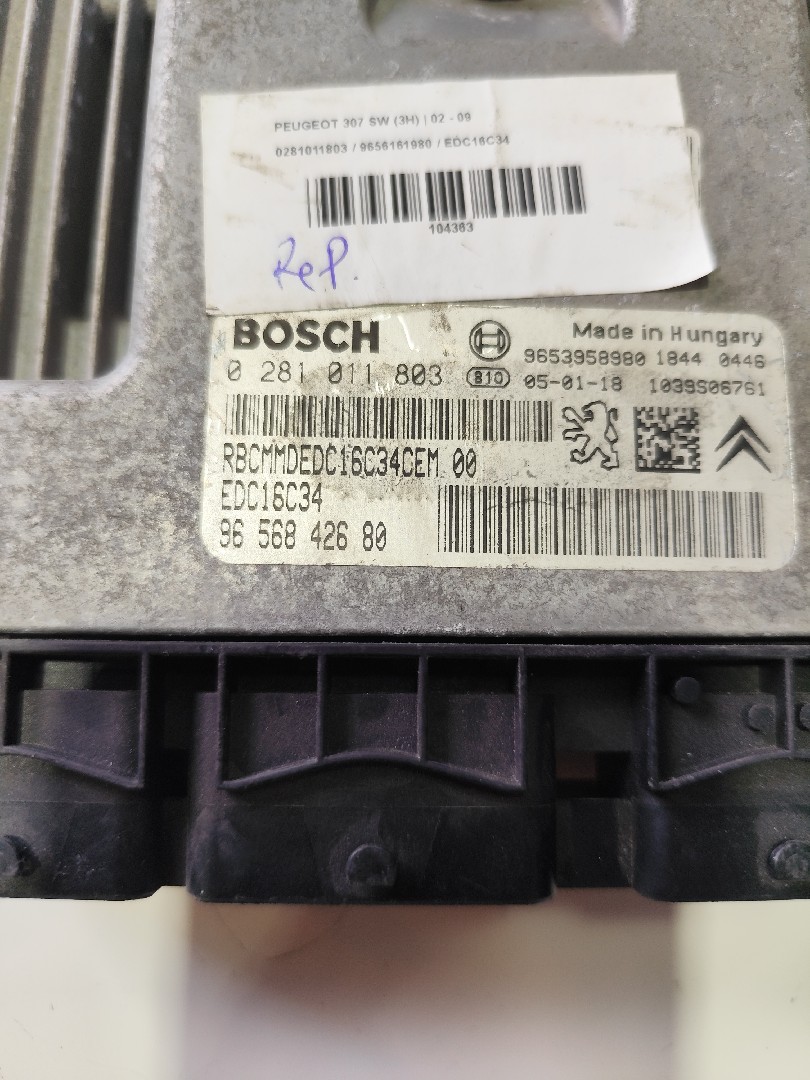 Centralina do Motor PEUGEOT 307 (3A/C) | 00 - 12 Imagem-2
