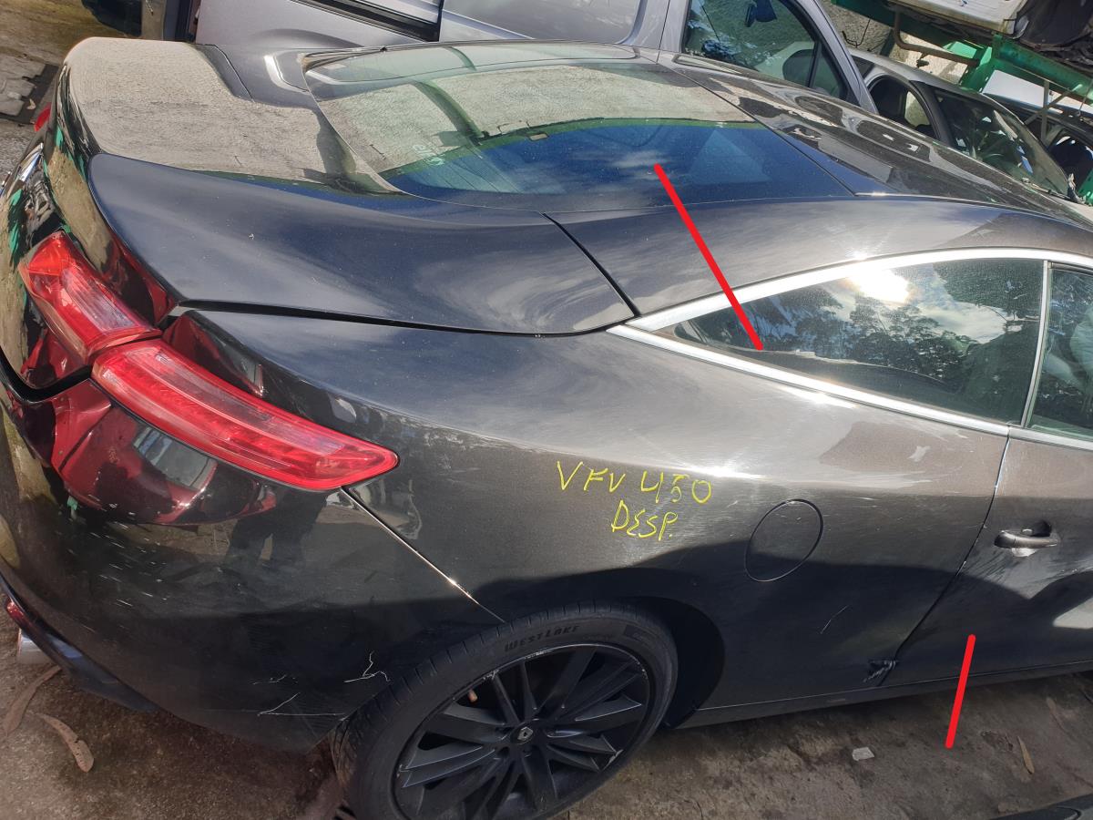 Pannello Posteriore Destro RENAULT LAGUNA Coupé (DT0/1) | 08 - 15