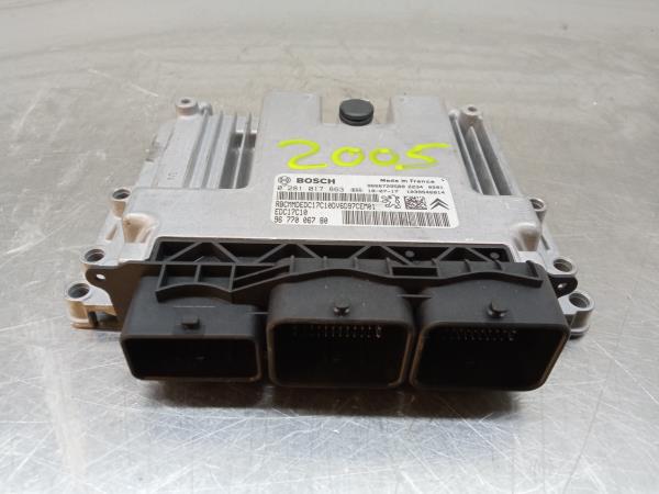 Engine Control Unit (ECU) PEUGEOT PARTNER Caixa | 08 - 