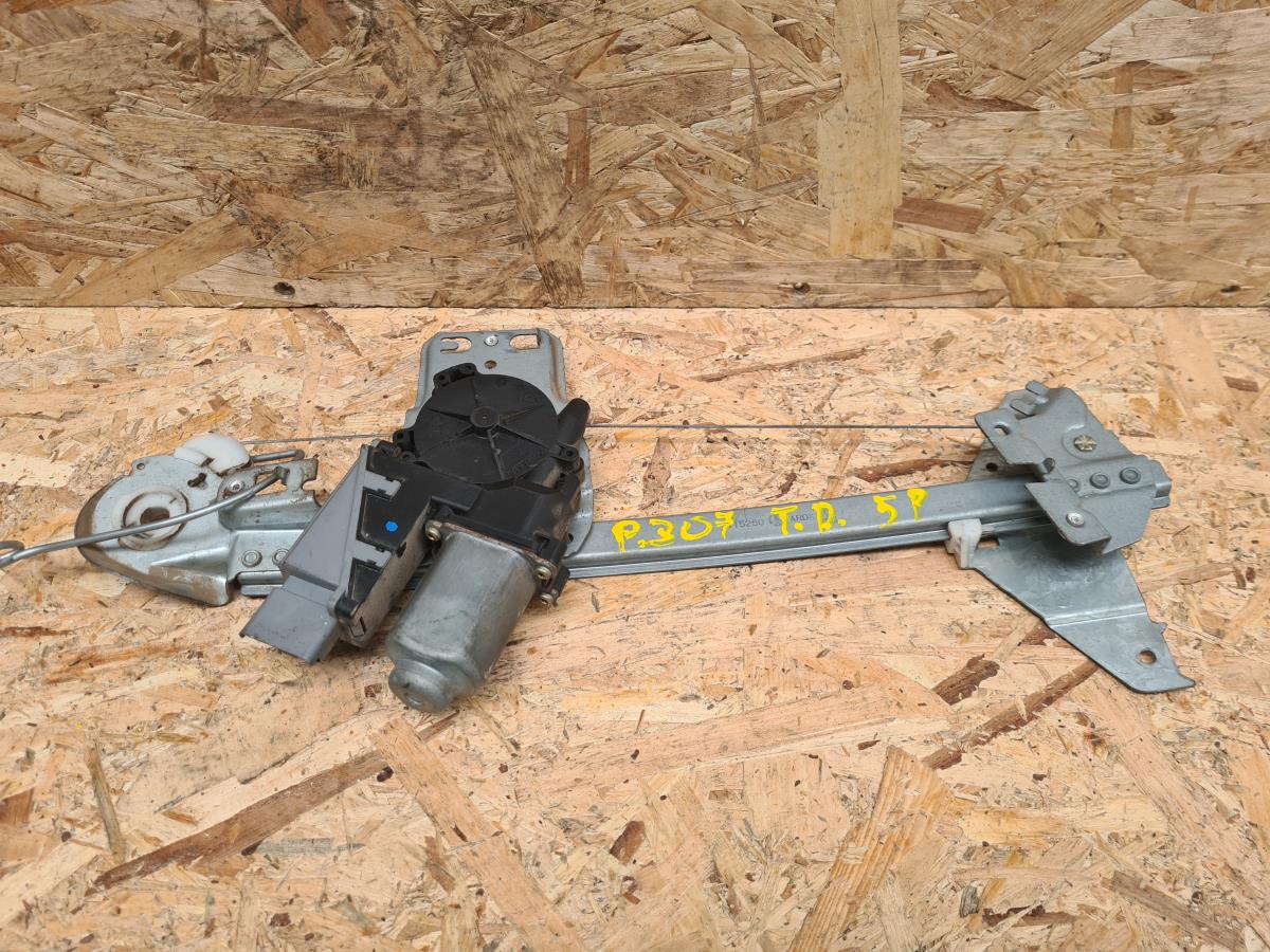Rear Right Electric Window Mechanism PEUGEOT 307 (3A/C) | 00 - 12