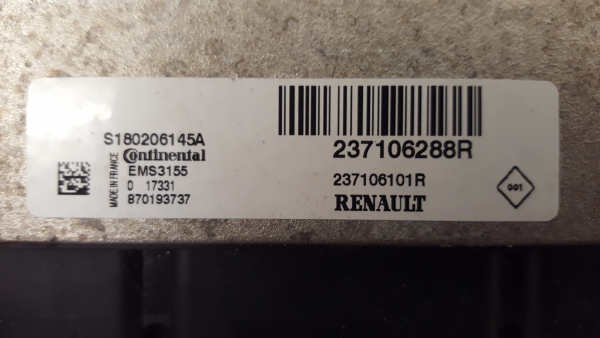 Centralina RENAULT MEGANE IV Hatchback (B9A/M/N_) | 15 -  Imagem-2