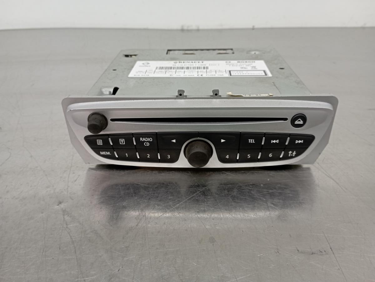CD Car Stereo System RENAULT SCÉNIC III (JZ0/1_) | 08 - 