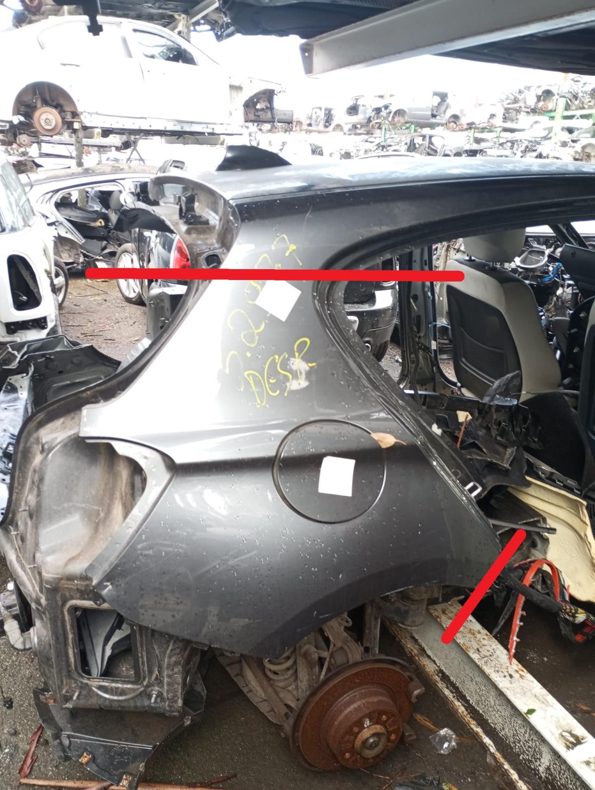 Pannello Posteriore Destro BMW 1 (F20) | 11 - 19