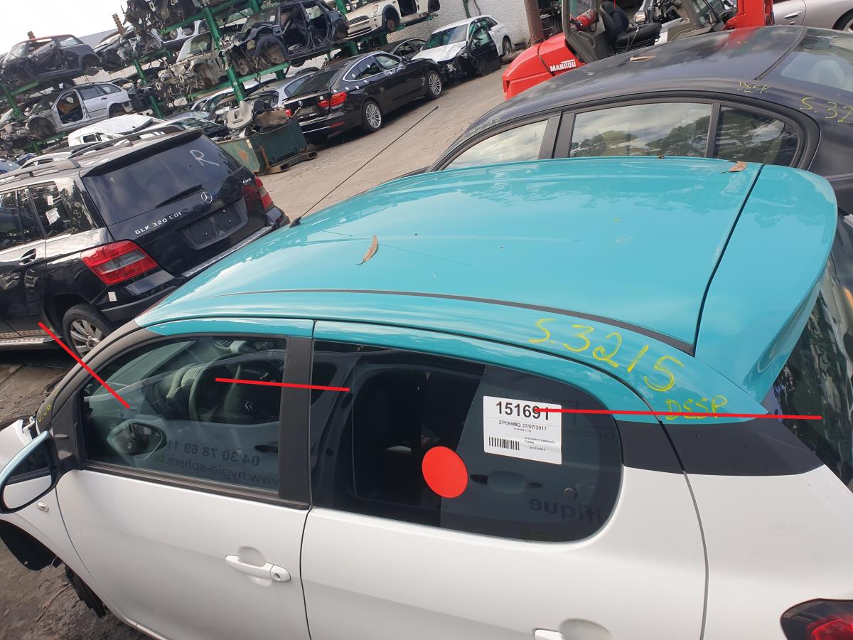 Tetto Del Auto CITROEN C1 II (PA_, PS_) | 14 - 