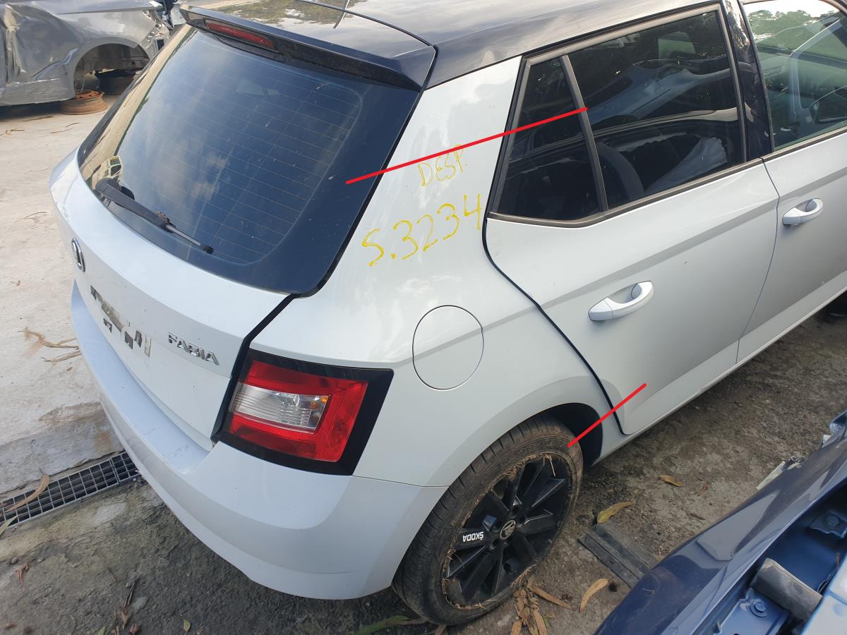 Right Rear Quarter Panel SKODA FABIA III (NJ3) | 14 - 