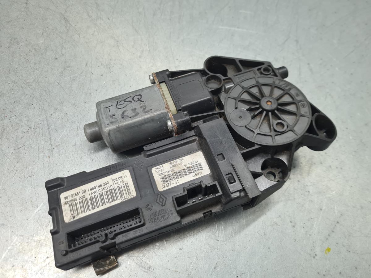 Front Left Window Mechanism Motor RENAULT MEGANE III Hatchback (BZ0/1_) | 08 - 