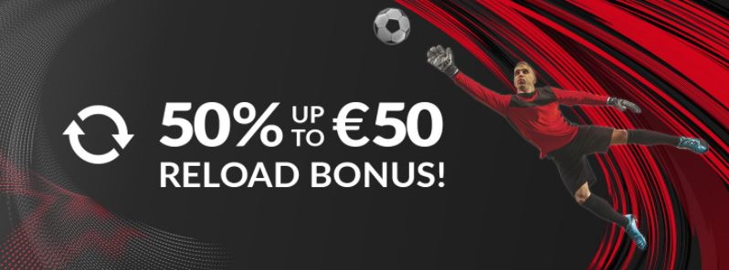 selectbet reload bonus up to 50 eur india