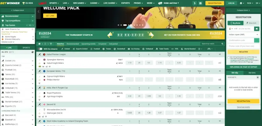How to bet on Euro 2024 on Betwinner Guide, Tips, and More