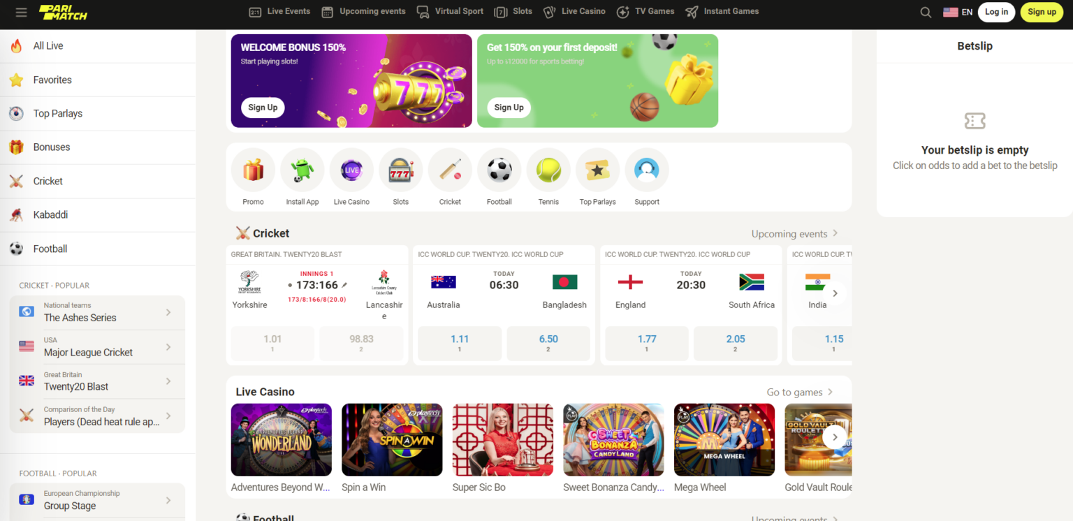 How to Bet on Virtual Cricket on Parimatch
