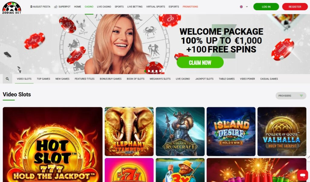 Zodiacbet Online Casino IN
