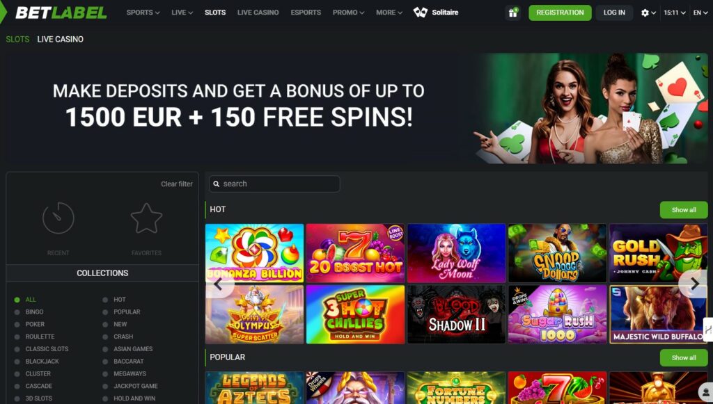 IN Betlabel Bookmaker Review Online Casino