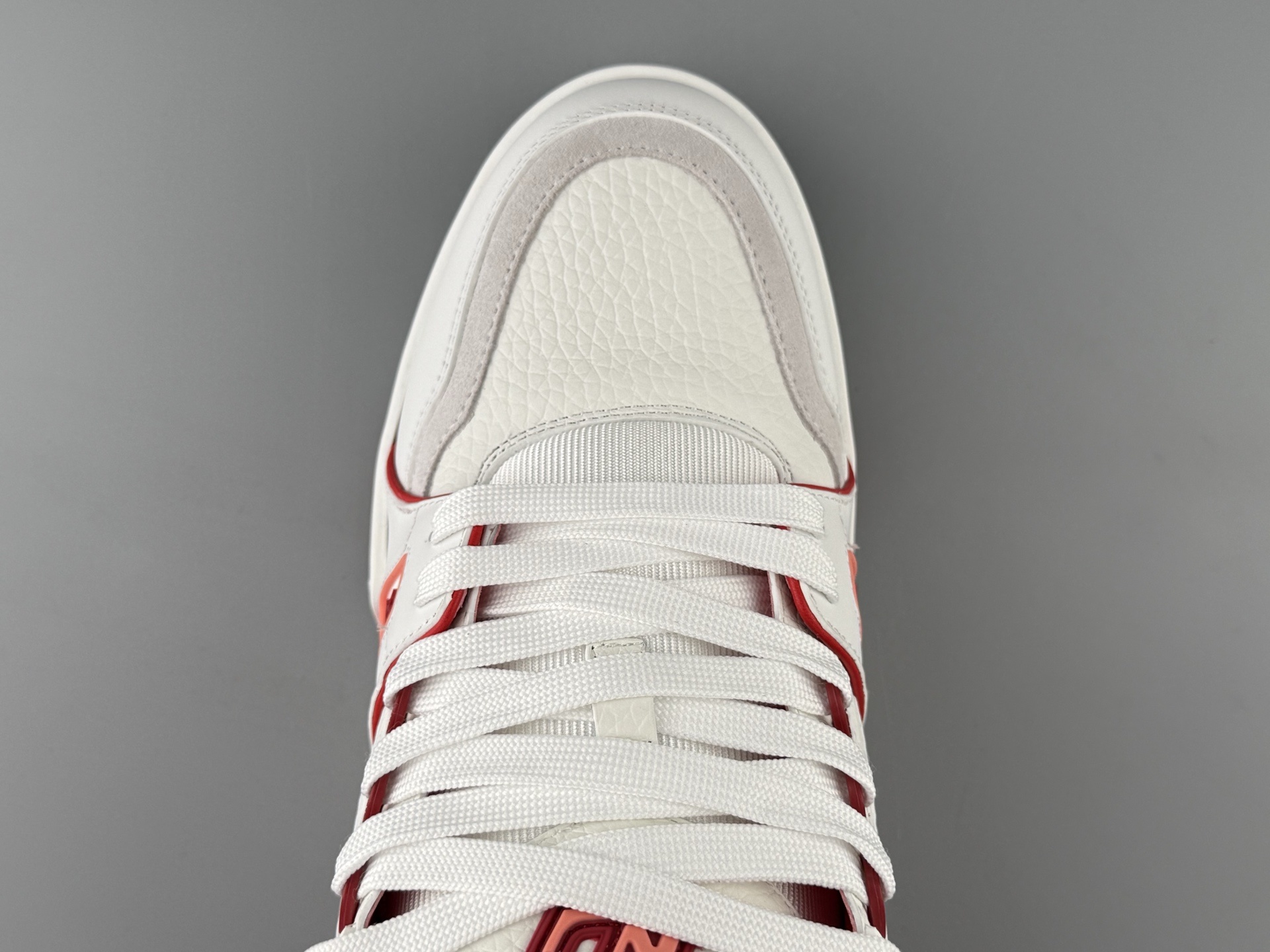 LV Trainer 25FW β White & Blue Colorway, 2025 Latest Version Brand-new embossing and semi-insert midsole. Crafted with premium materials and exclusive custom TPU molding. - Image 7