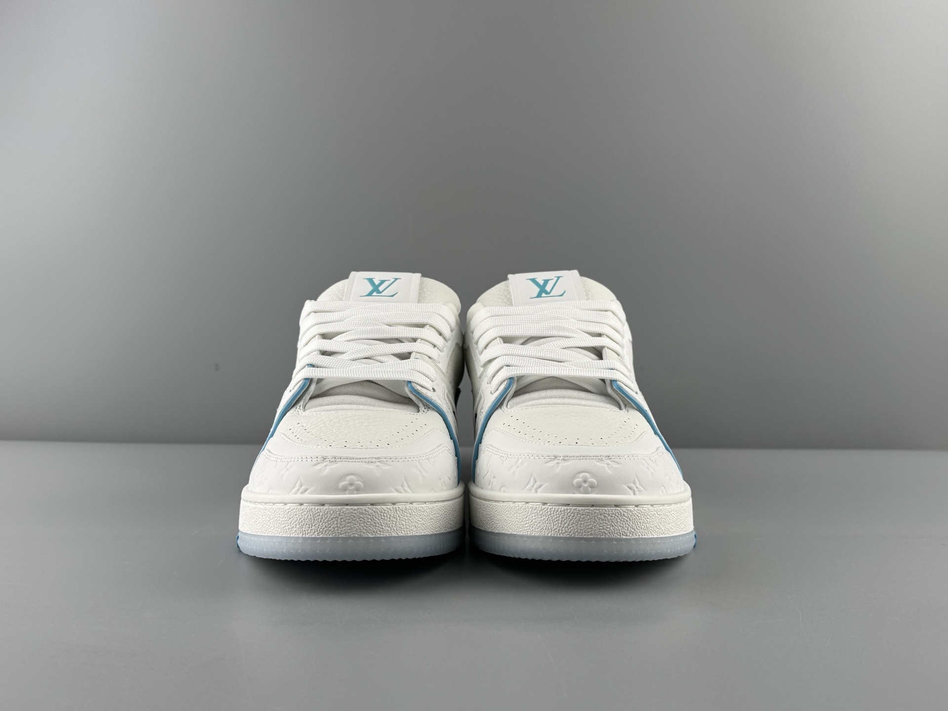 LV Trainer Blue Cruise Limited Edition β 2025 latest version. Features brand-new embossing, upgraded semi-insert midsole, made with premium materials. Independent custom TPU mold with drip finish. - Image 10