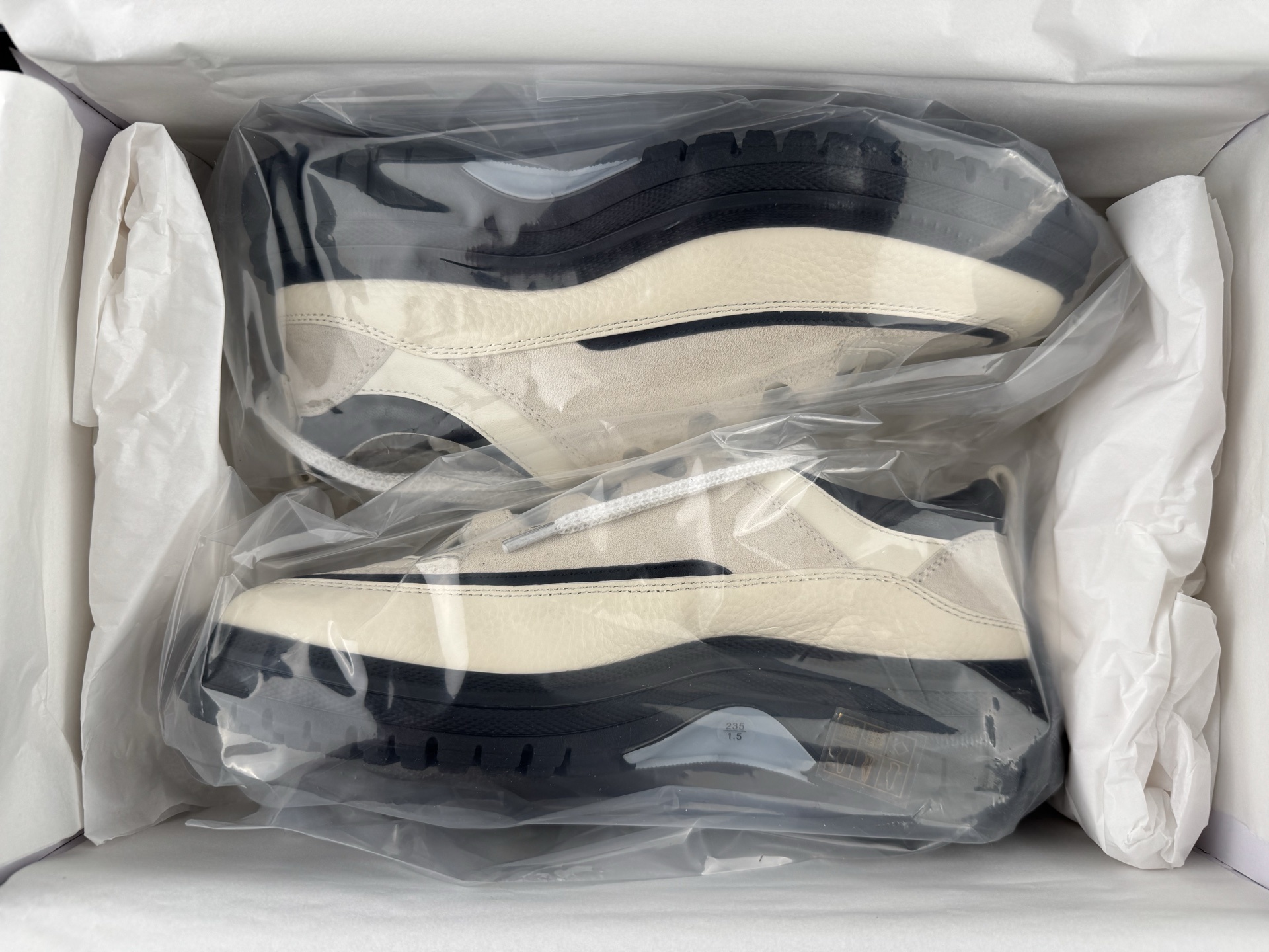 Chanel 25Cb Latest Teddy Panda Sneakers 🐼 Patchwork design with contrasting quilted patterns Lace-up style with a chic British “Coco Chanel” vibe Classic black and white color scheme - Image 18