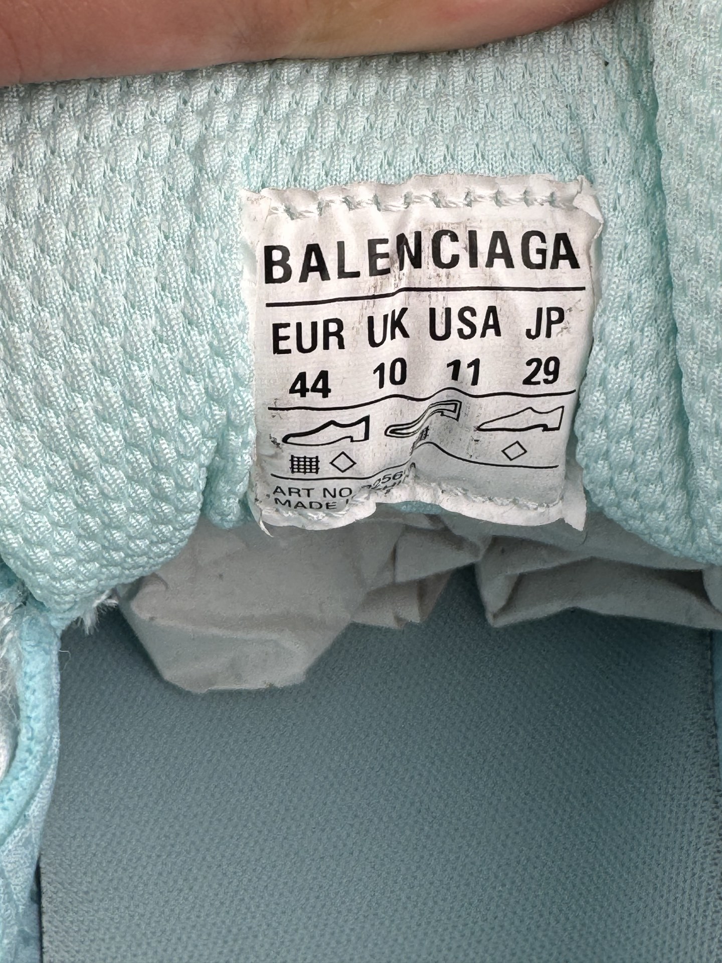 Balenciaga 3XL White & Red βB Buckle Lace-Upβ Sneaker XXXL β Paris Fashion House - Image 10