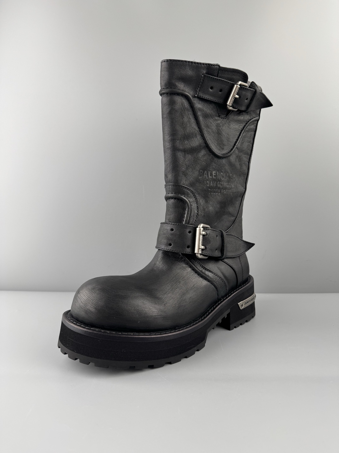 Balenciaga Venom Mid-Top Boots β Paris Fashion House Material: Premium calfskin leather - Image 23
