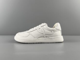 LOEWE Jambo Low-Top Sneakers Material: Premium cow leather Style: Flat, lace-up, low-top casual sneaker