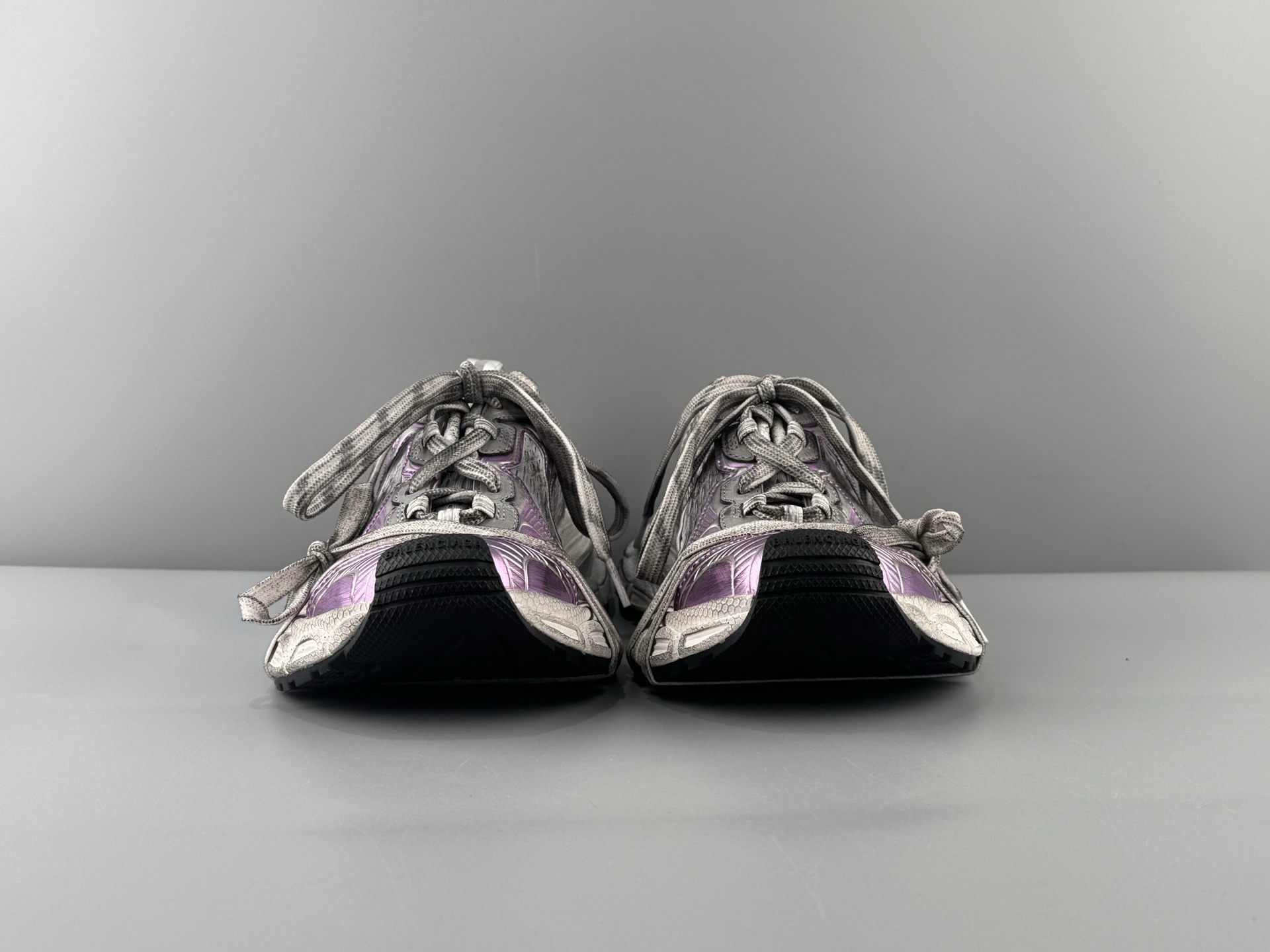 Balenciaga 3XL White & Purple Women’s Sneaker XXXL Premium quality from original factory molds. Made with authentic mesh and microfiber materials identical to the official source — ensuring perfect structure and texture. - Image 22