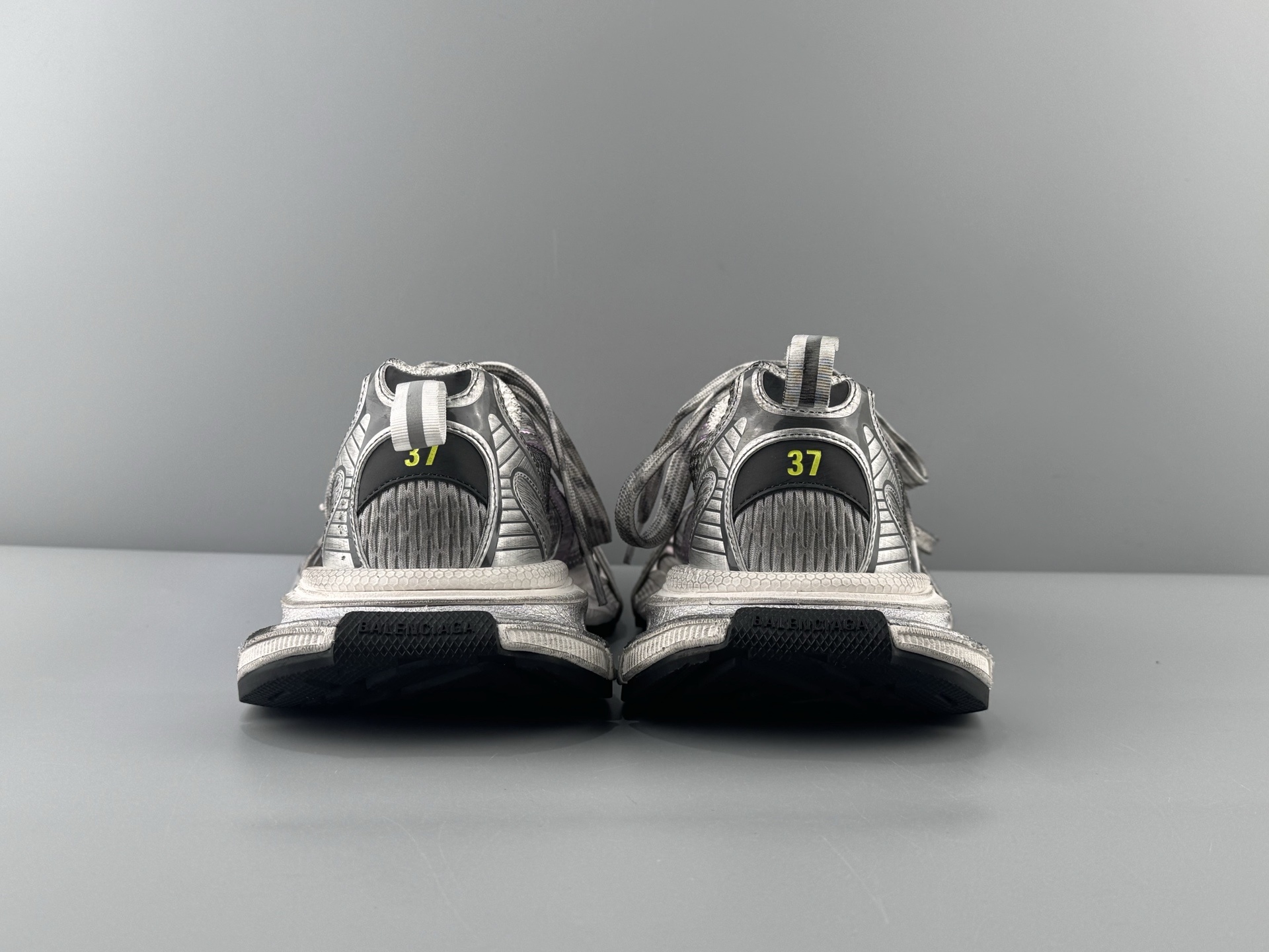 Balenciaga 3XL White & Purple Women’s Sneaker XXXL Premium quality from original factory molds. Made with authentic mesh and microfiber materials identical to the official source — ensuring perfect structure and texture. - Image 24