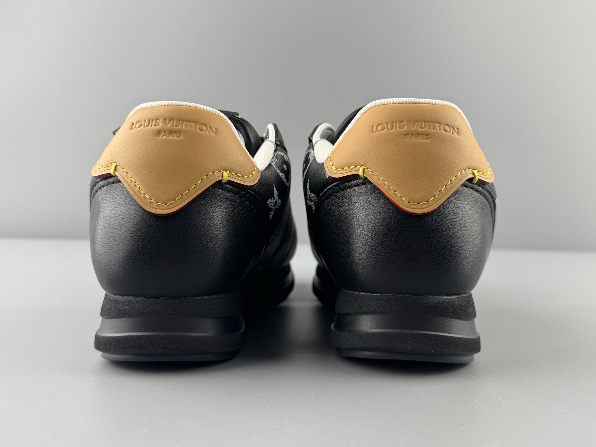 LOUIS VUITTON x Nigo Collaboration – Buttersoft FW25 Crafted from premium cowhide and lambskin leather, this low-top lifestyle sneaker features a rounded toe and classic lace-up design. - Image 7