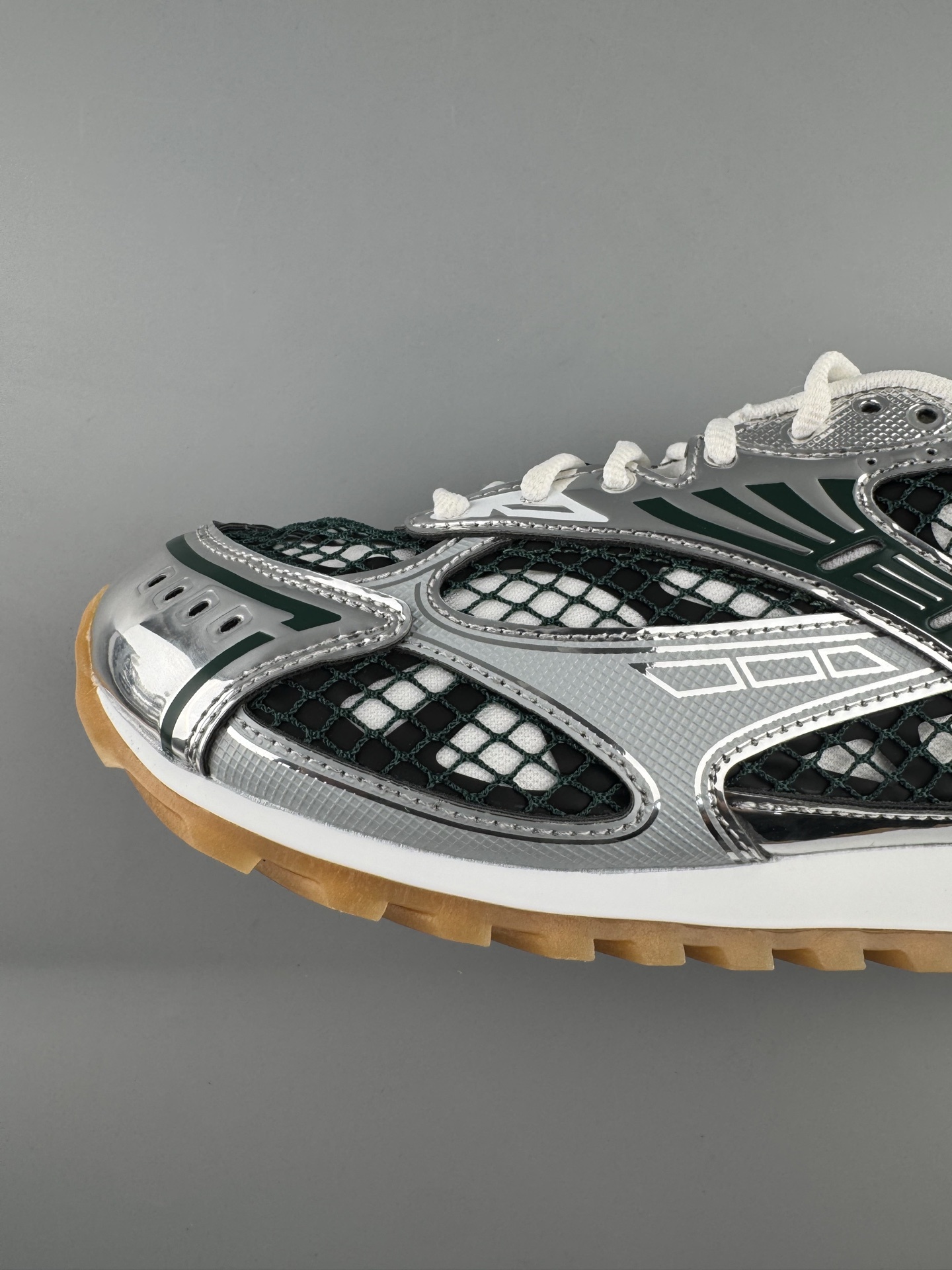 Bottega Veneta Orbit Sneakers Developed 1:1 from the original design, currently the best version on the market Material: Premium woven fabric - Image 5