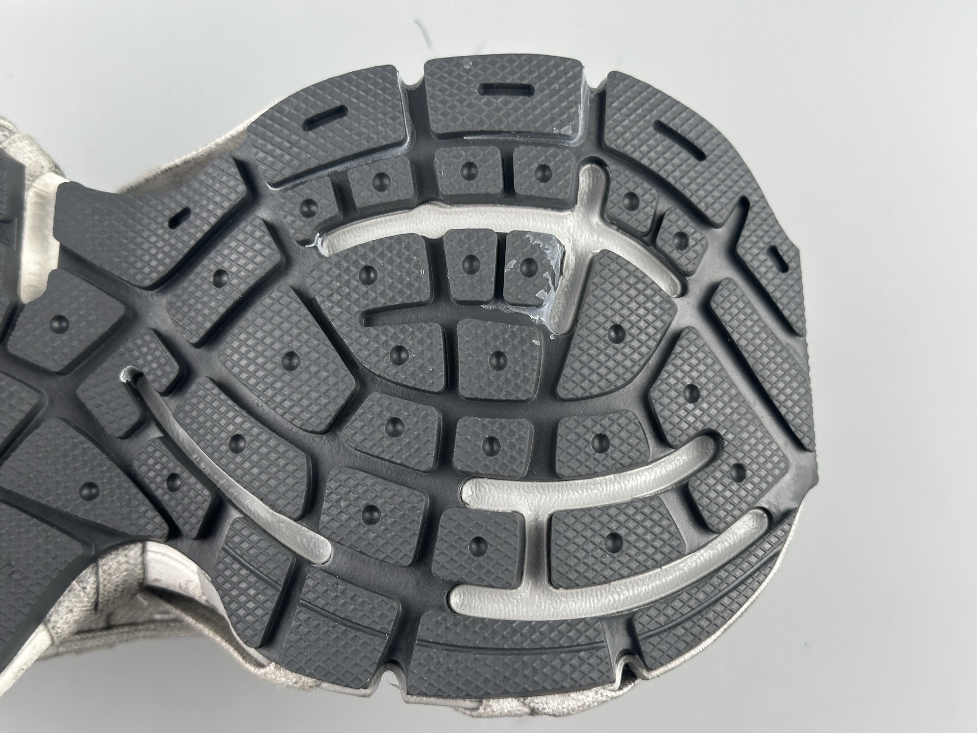 Balenciaga 3XL Silver-Pink Lace-Up Sneaker XXXL β Paris Fashion House - Image 2