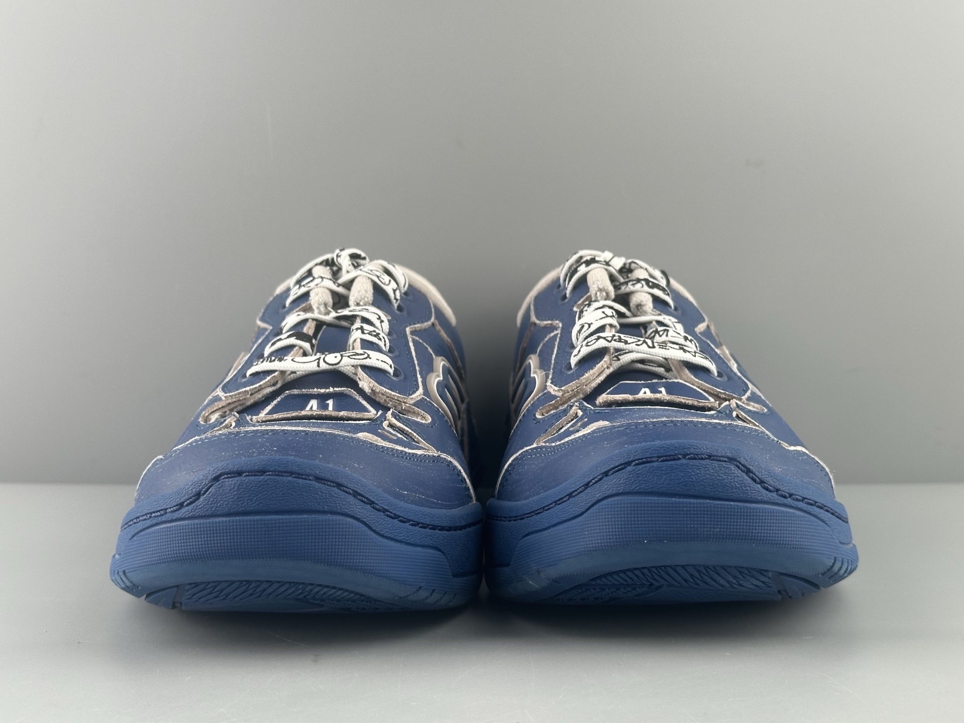 Reseller-Level Version, Superior to Ordinary Market Stock! Balenciaga HAMPTONS WORN-OUT Sneakers β Paris Fashion House - Image 16