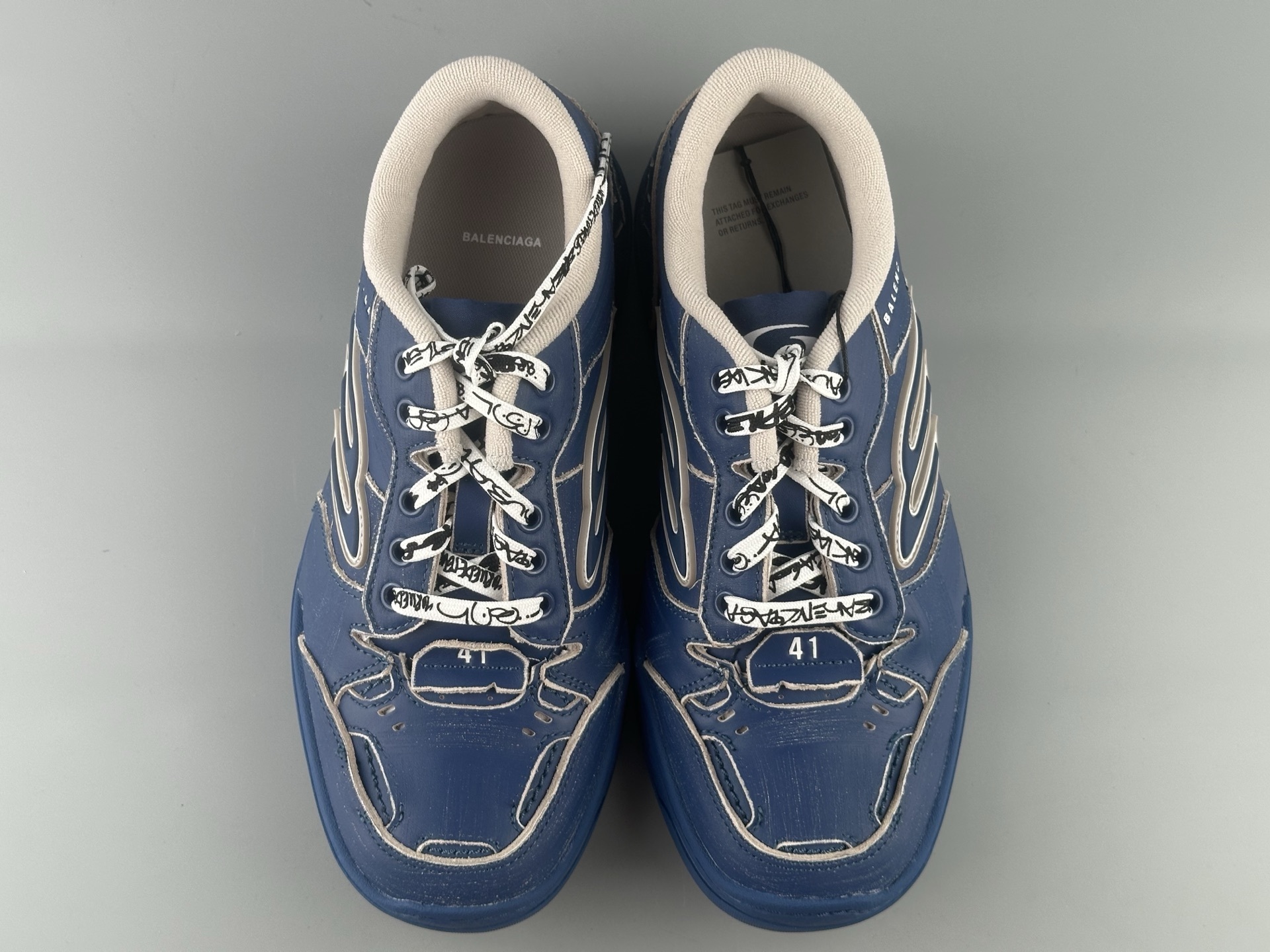 Reseller-Level Version, Superior to Ordinary Market Stock! Balenciaga HAMPTONS WORN-OUT Sneakers β Paris Fashion House - Image 17