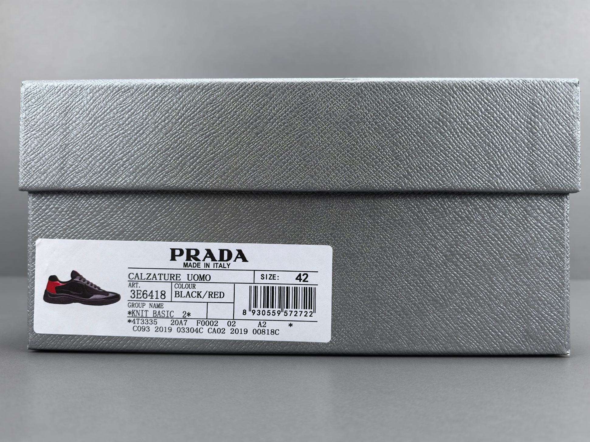 PRADA America’s Cup Sneakers Style: Round-toe, lace-up, low-top sports sneakers Premium original version with high-end craftsmanship - Image 14