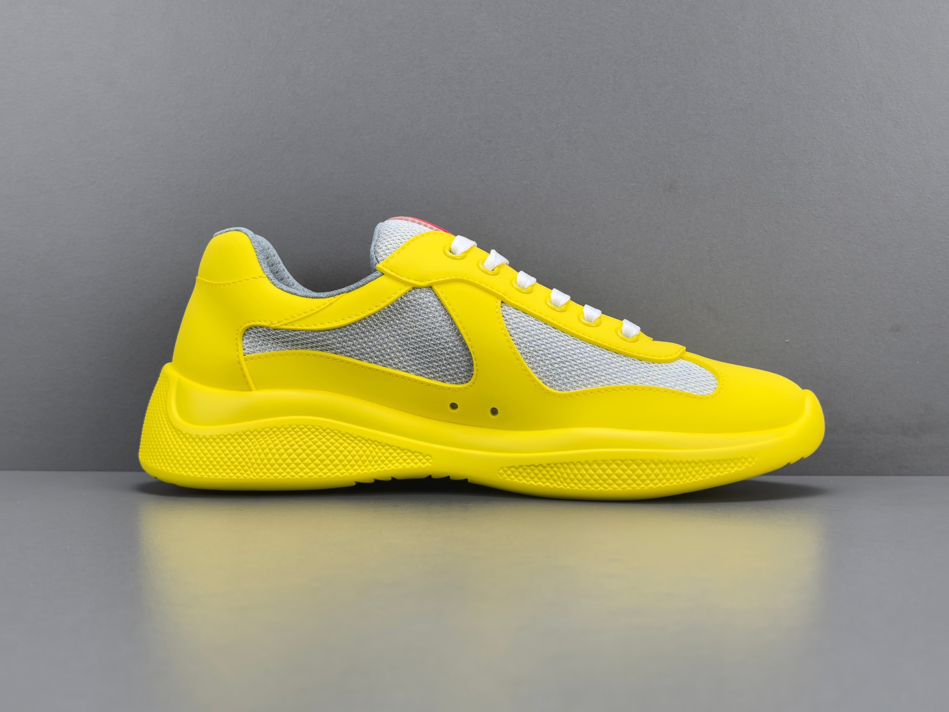 PRADA America’s Cup Sneakers Round-toe, lace-up, low-top sports sneakers - Image 10