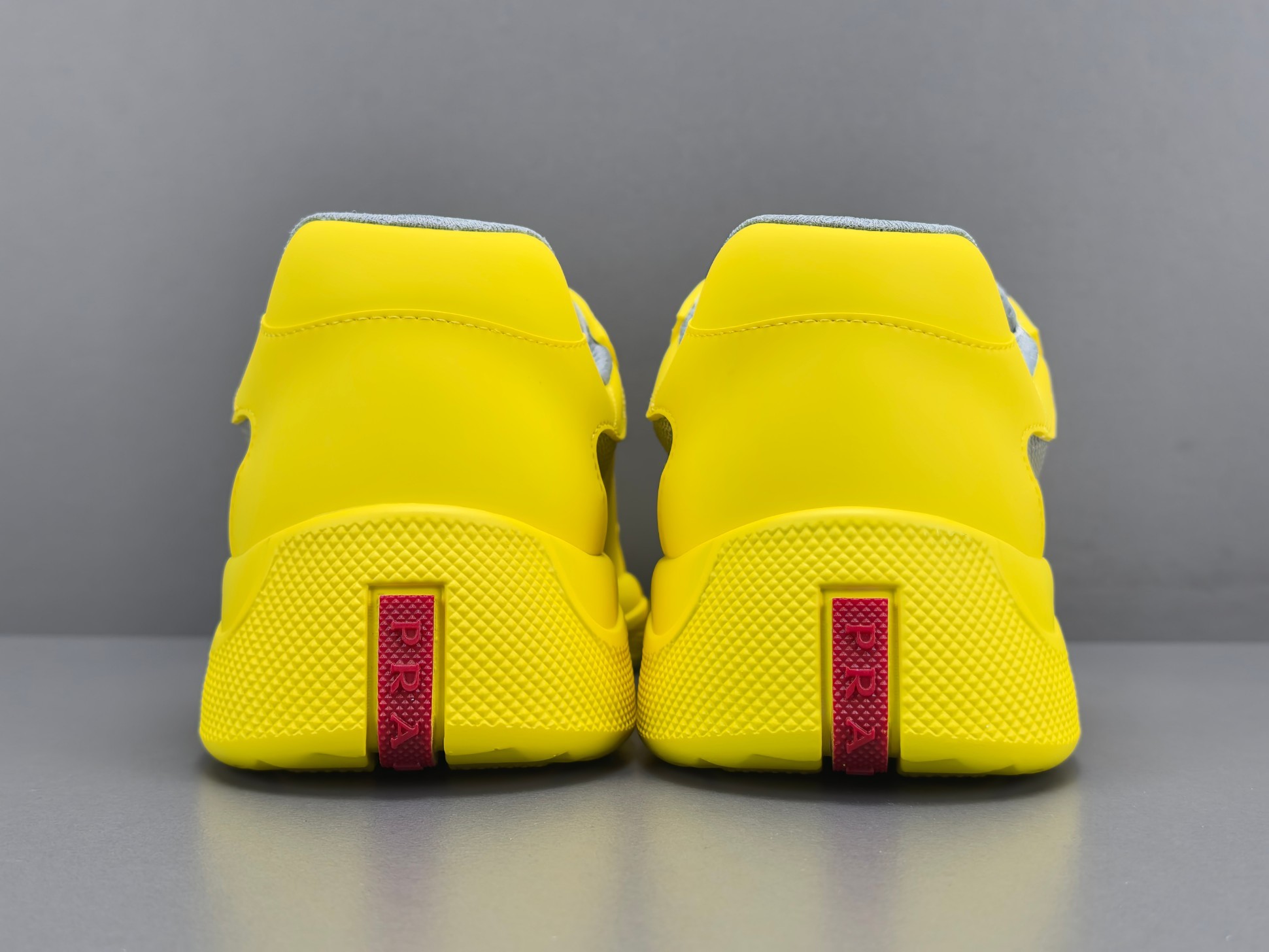 PRADA America’s Cup Sneakers Round-toe, lace-up, low-top sports sneakers - Image 12