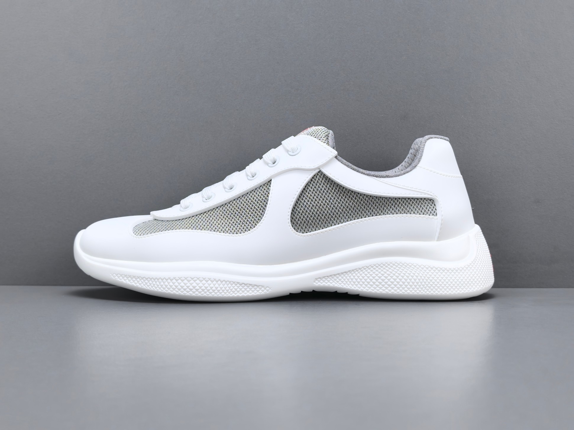 PRADA America’s Cup Sneakers Round-toe, lace-up, low-top sports sneakers - Image 10