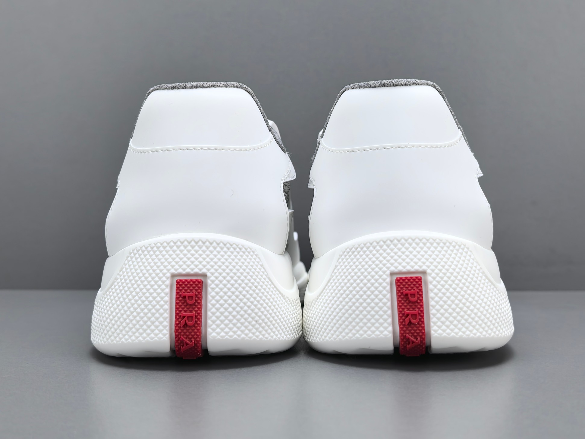 PRADA America’s Cup Sneakers Round-toe, lace-up, low-top sports sneakers - Image 13