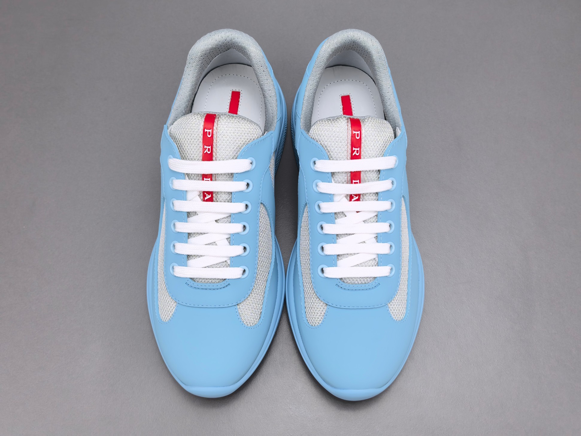 PRADA America’s Cup Sneakers Round-toe, lace-up, low-top sports sneakers - Image 10