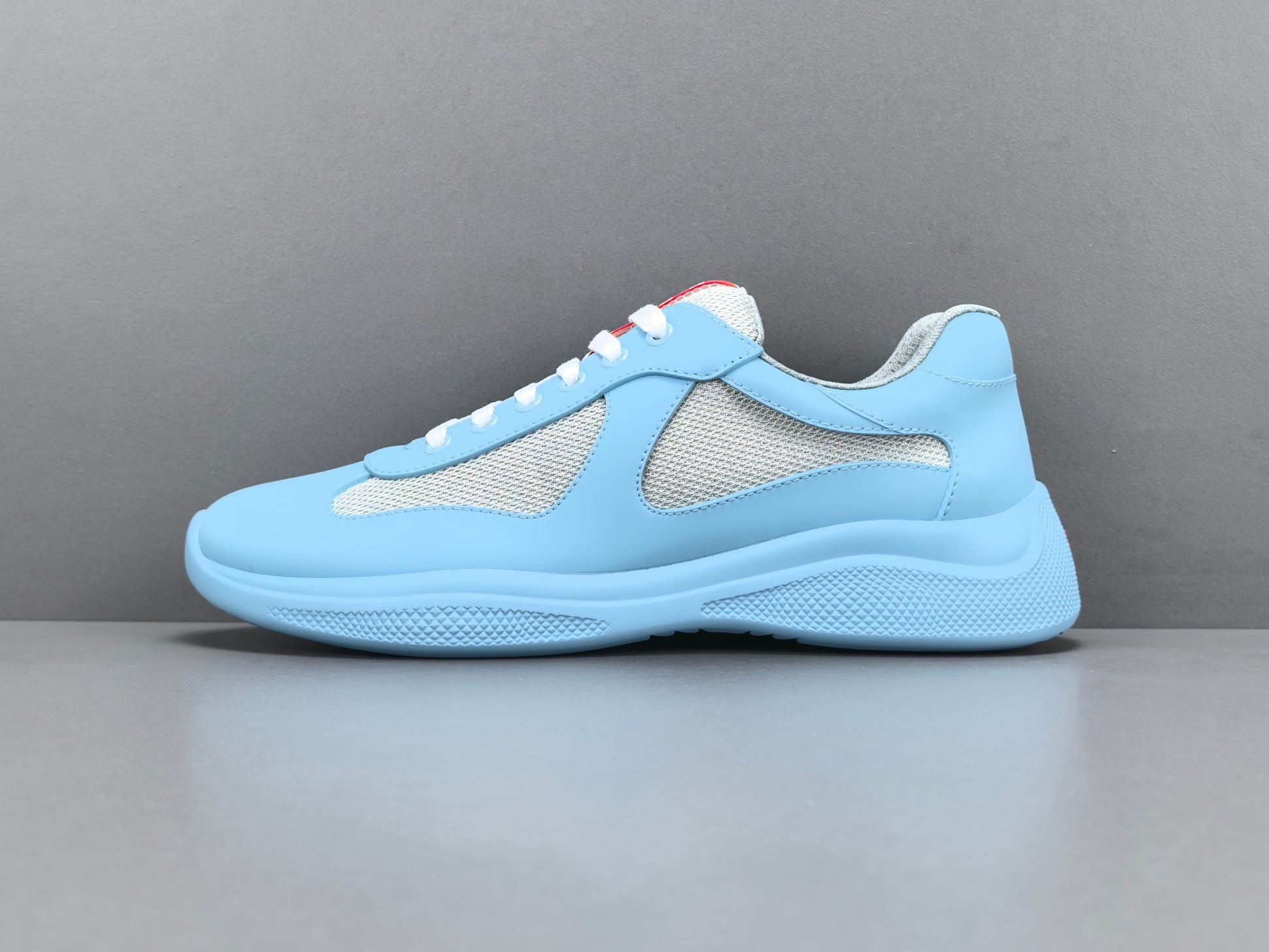 PRADA America’s Cup Sneakers Round-toe, lace-up, low-top sports sneakers - Image 15