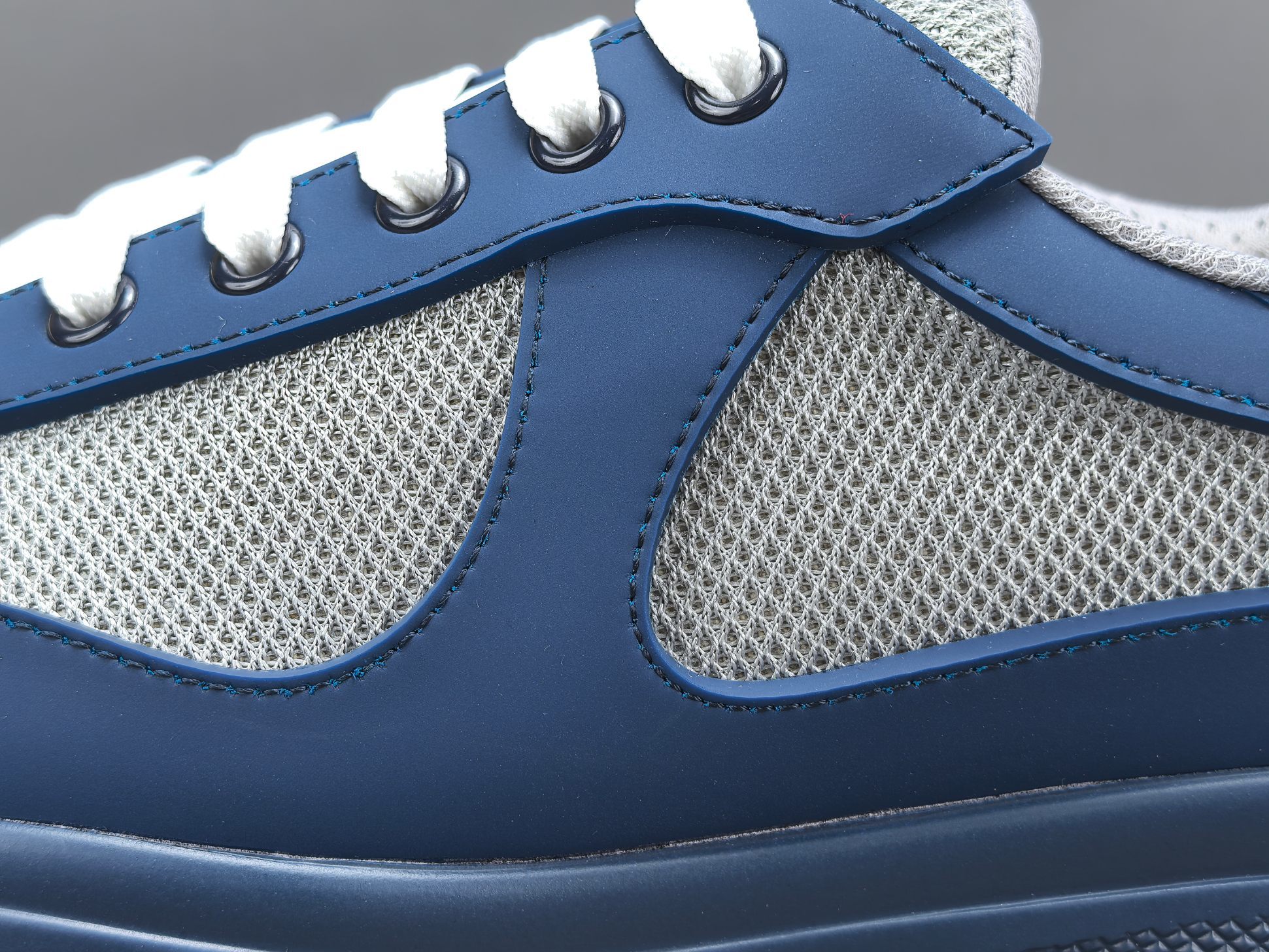 PRADA America’s Cup Sneakers Round-toe, lace-up, low-top sports sneakers - Image 5