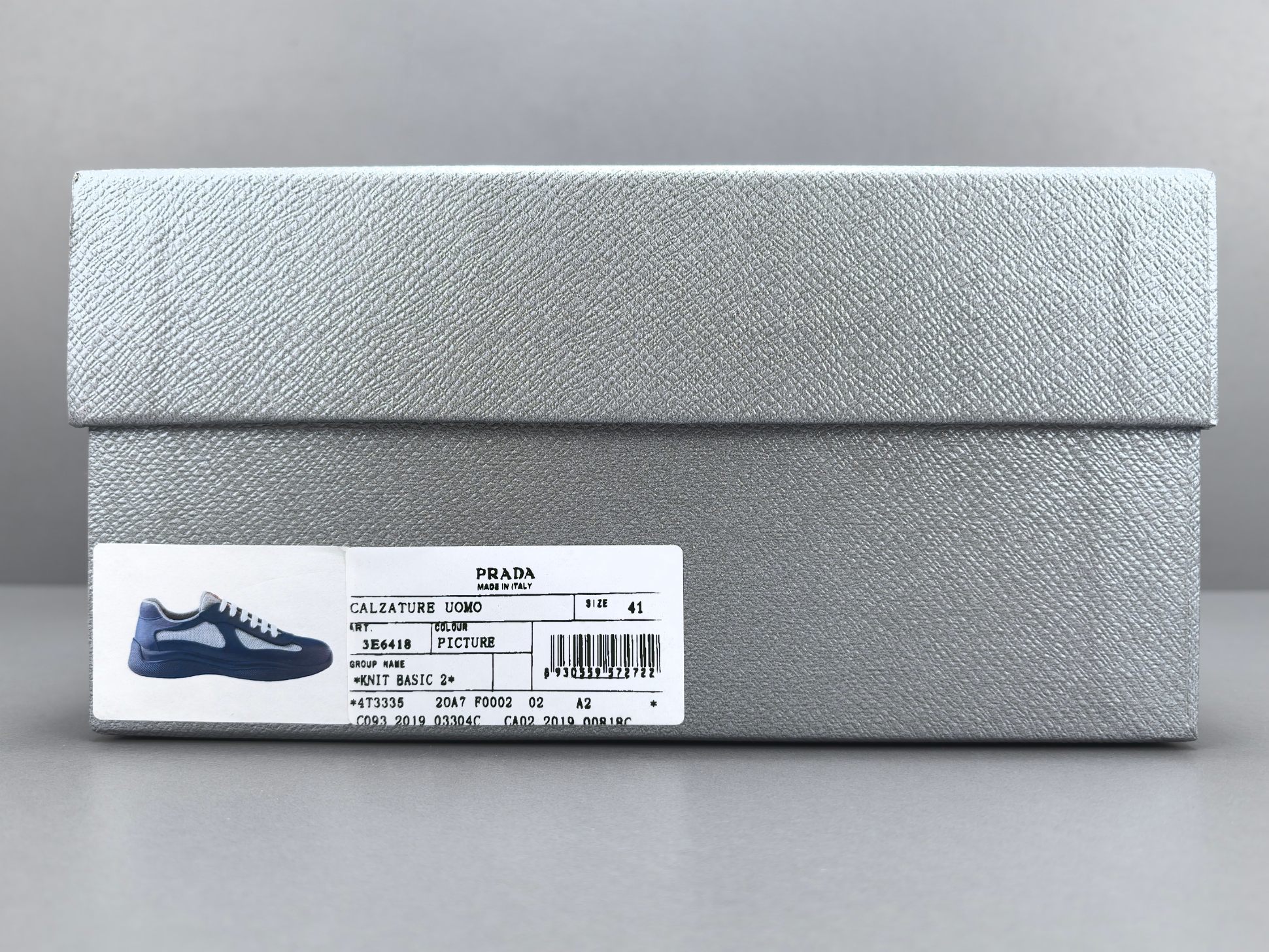 PRADA America’s Cup Sneakers Round-toe, lace-up, low-top sports sneakers - Image 13