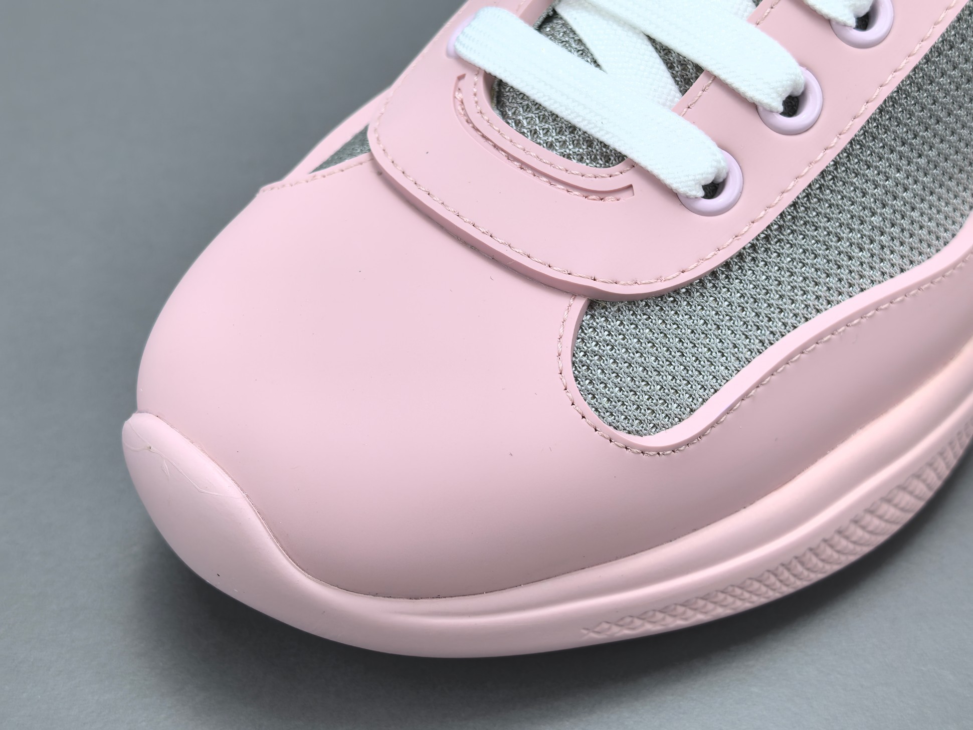 PRADA America’s Cup Sneakers Round-toe, lace-up, low-top sports sneakers - Image 3