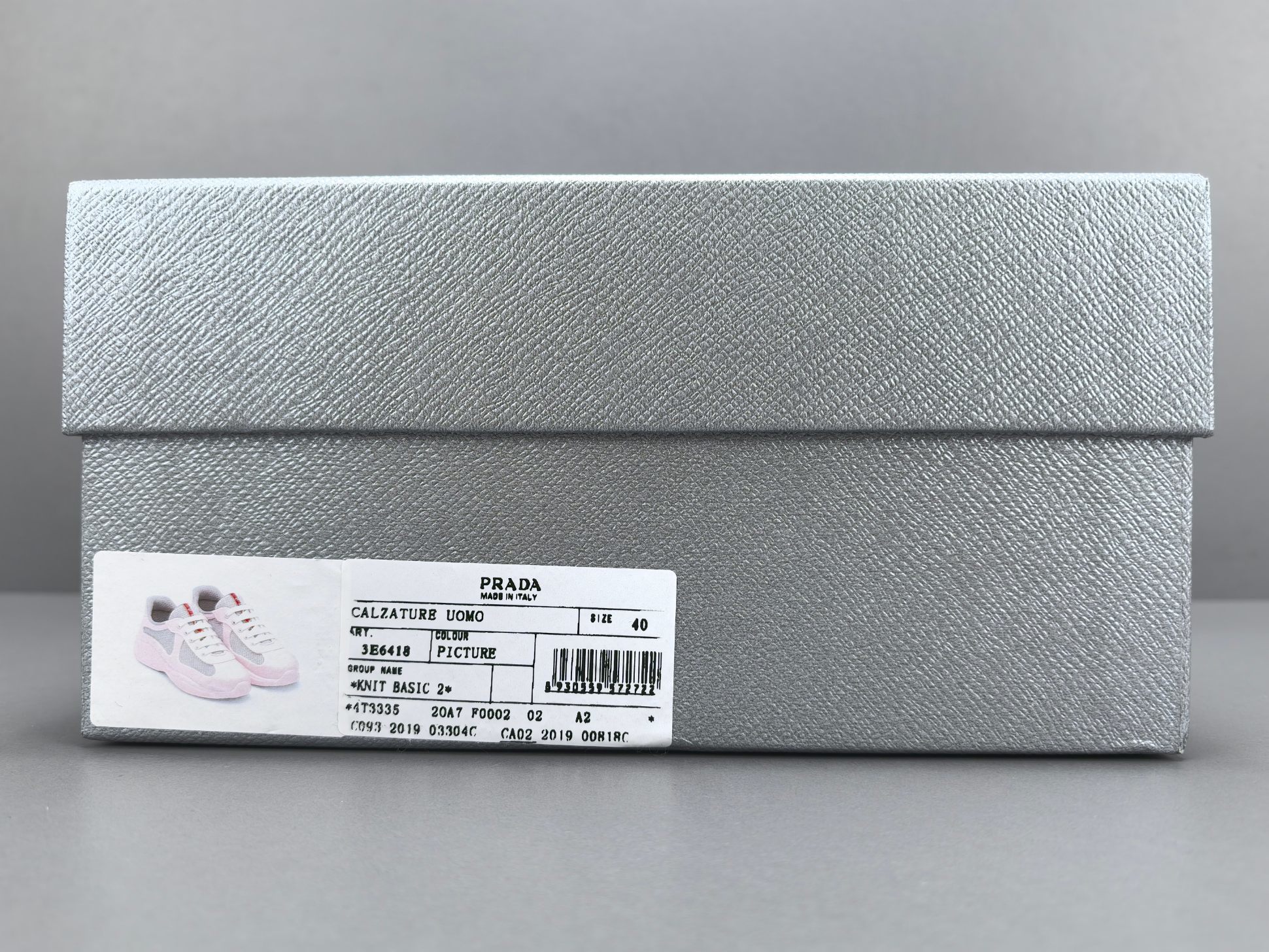 PRADA America’s Cup Sneakers Round-toe, lace-up, low-top sports sneakers - Image 10