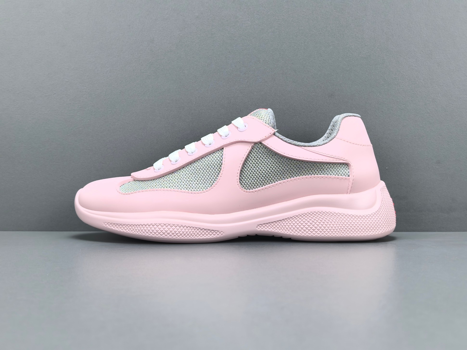 PRADA America’s Cup Sneakers Round-toe, lace-up, low-top sports sneakers - Image 12