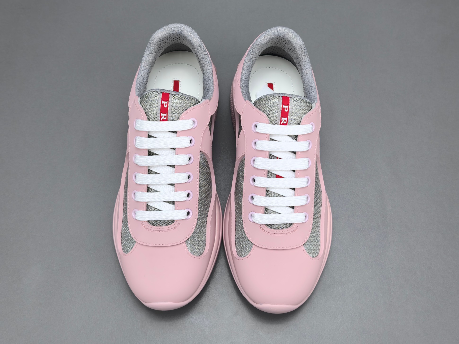 PRADA America’s Cup Sneakers Round-toe, lace-up, low-top sports sneakers - Image 18