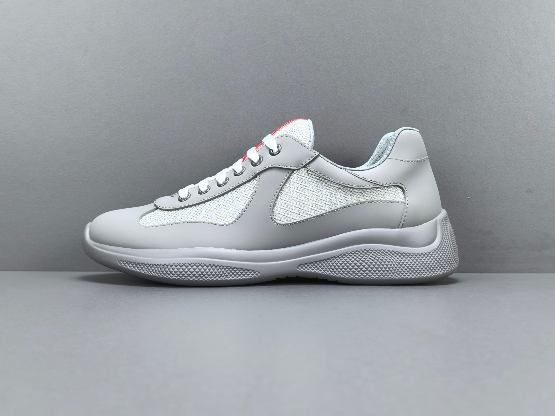 PRADA America’s Cup Sneakers Round-toe, lace-up, low-top sports sneakers - Image 9