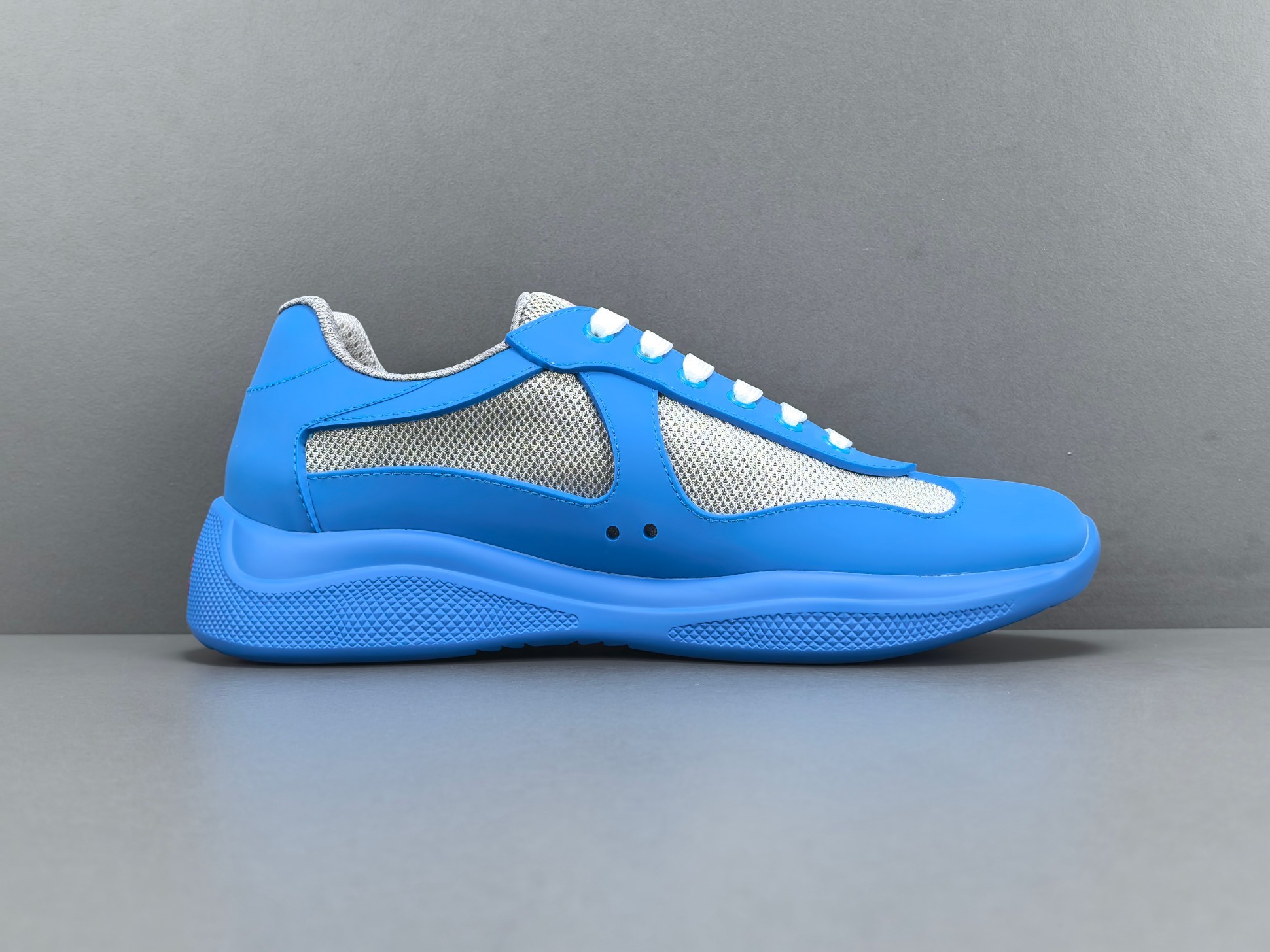 PRADA America’s Cup Sneakers Round-toe, lace-up, low-top sports sneakers - Image 10