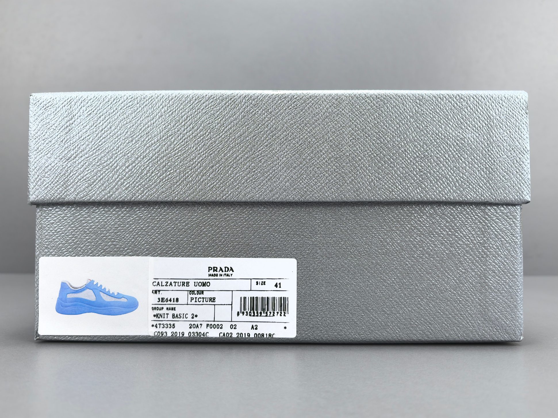 PRADA America’s Cup Sneakers Round-toe, lace-up, low-top sports sneakers - Image 13