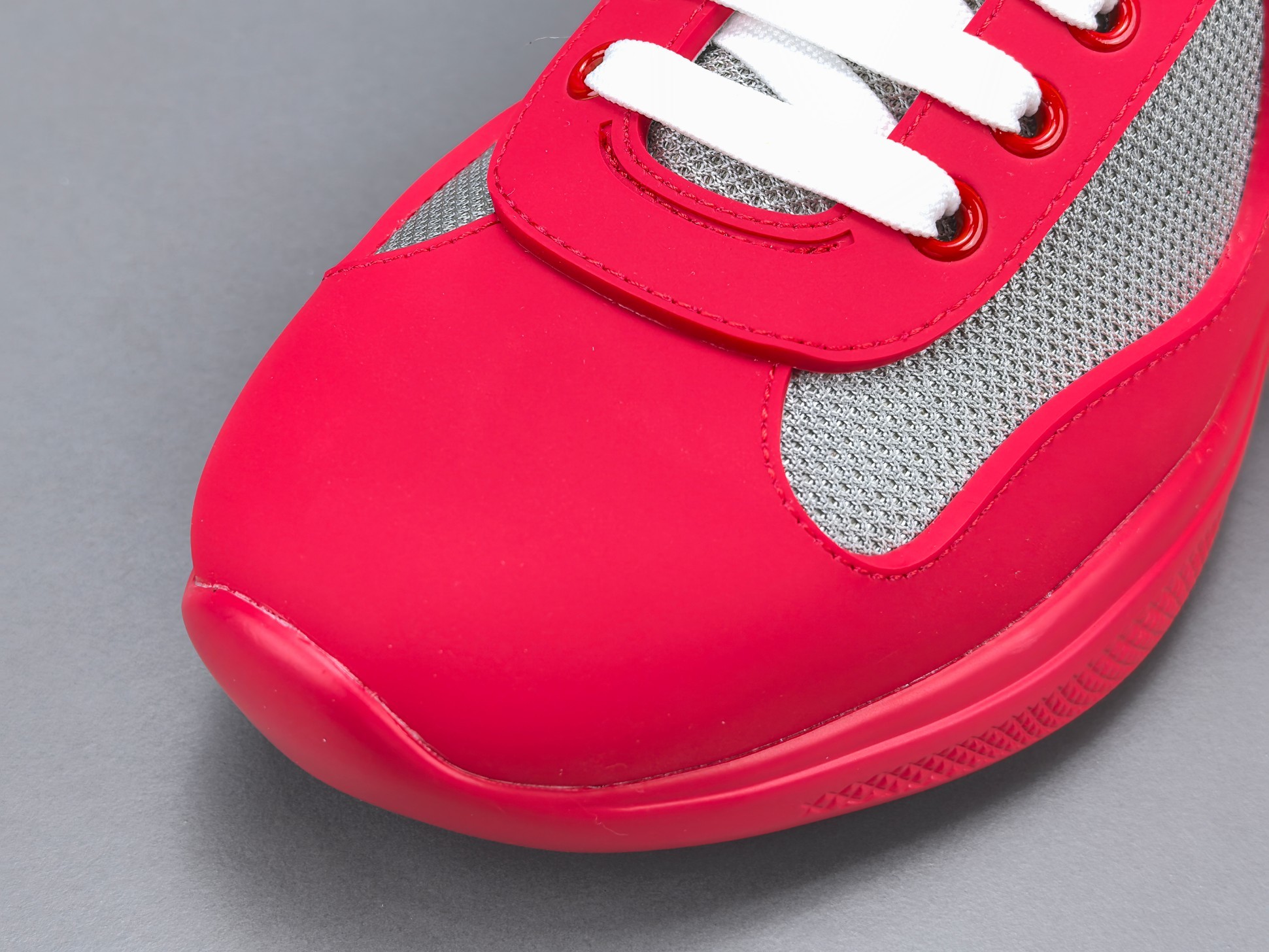 PRADA America’s Cup Sneakers Round-toe, lace-up, low-top sports sneakers - Image 7