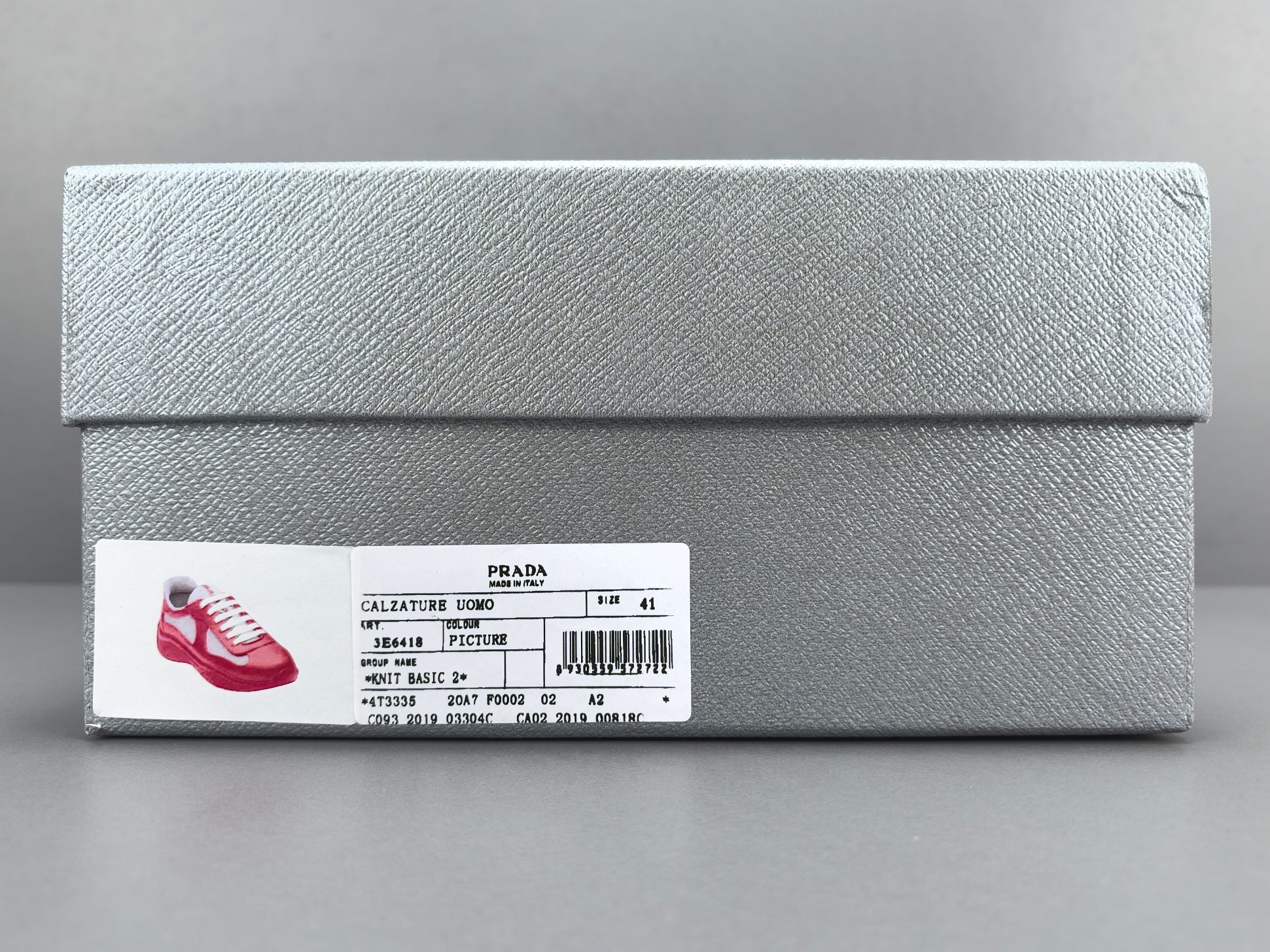 PRADA America’s Cup Sneakers Round-toe, lace-up, low-top sports sneakers - Image 18