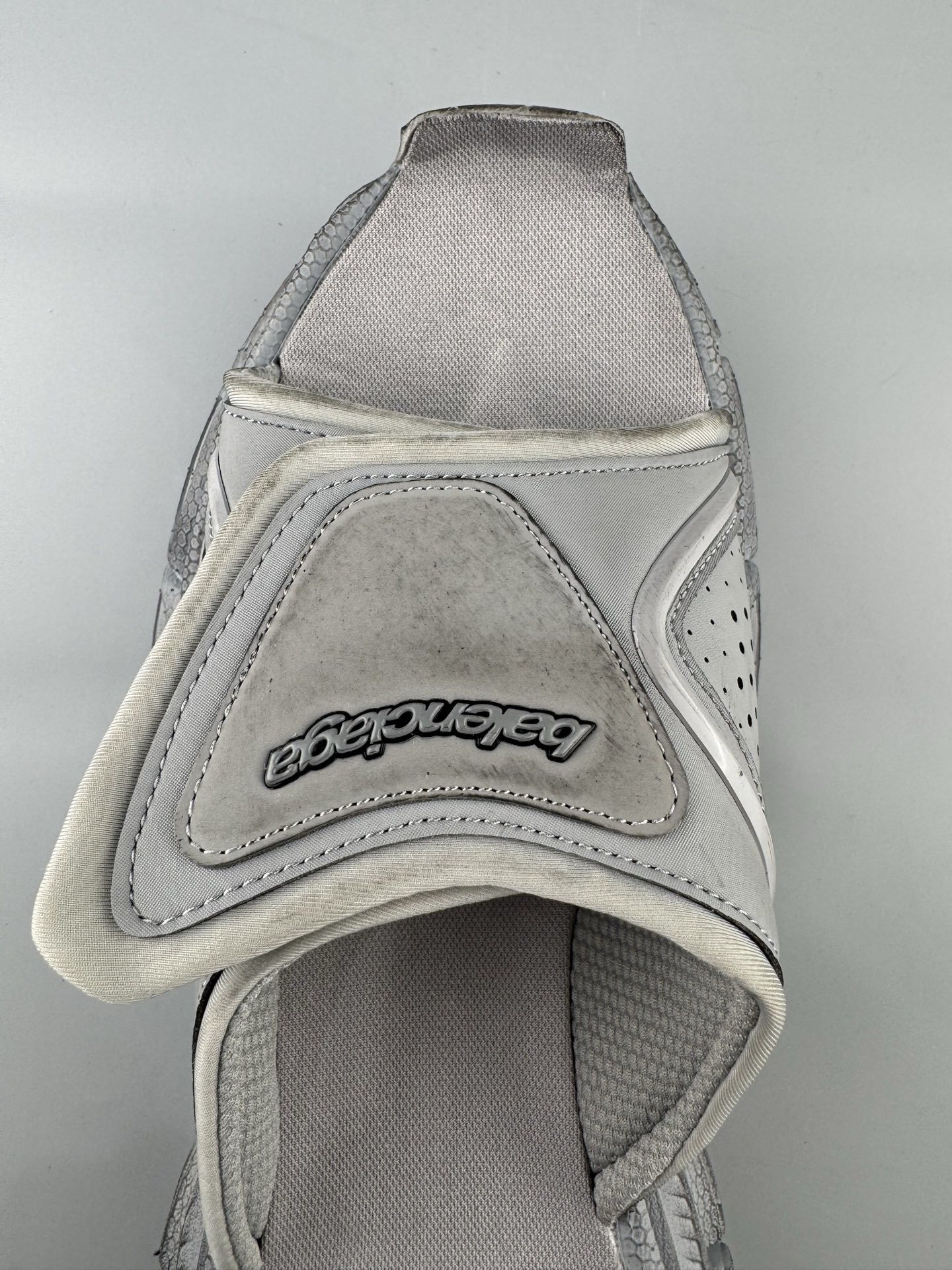 Balenciaga 3XL Slides Color: Gray Premium original factory materials Independently developed private outsole mold - Image 11
