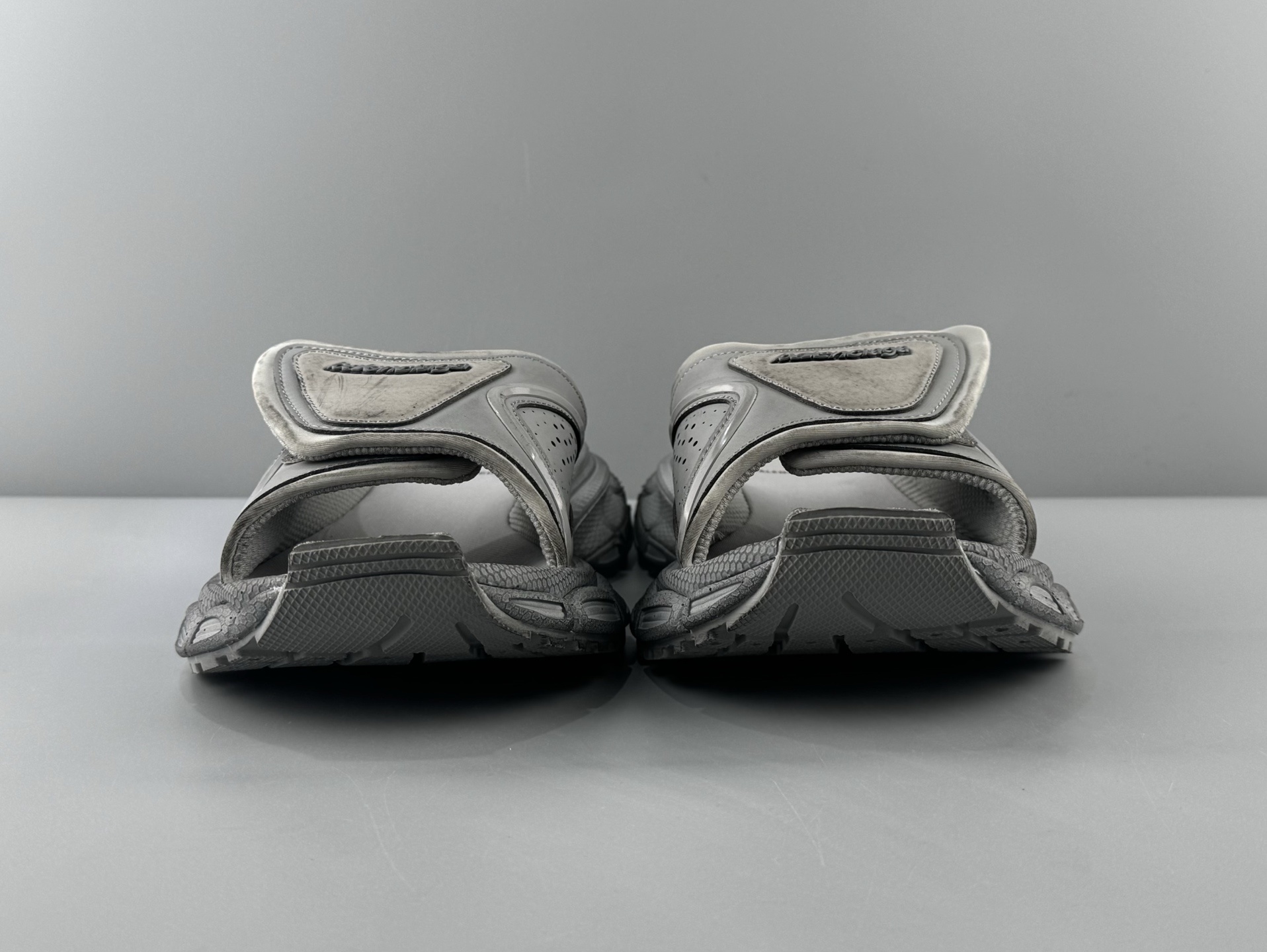 Balenciaga 3XL Slides Color: Gray Premium original factory materials Independently developed private outsole mold - Image 18